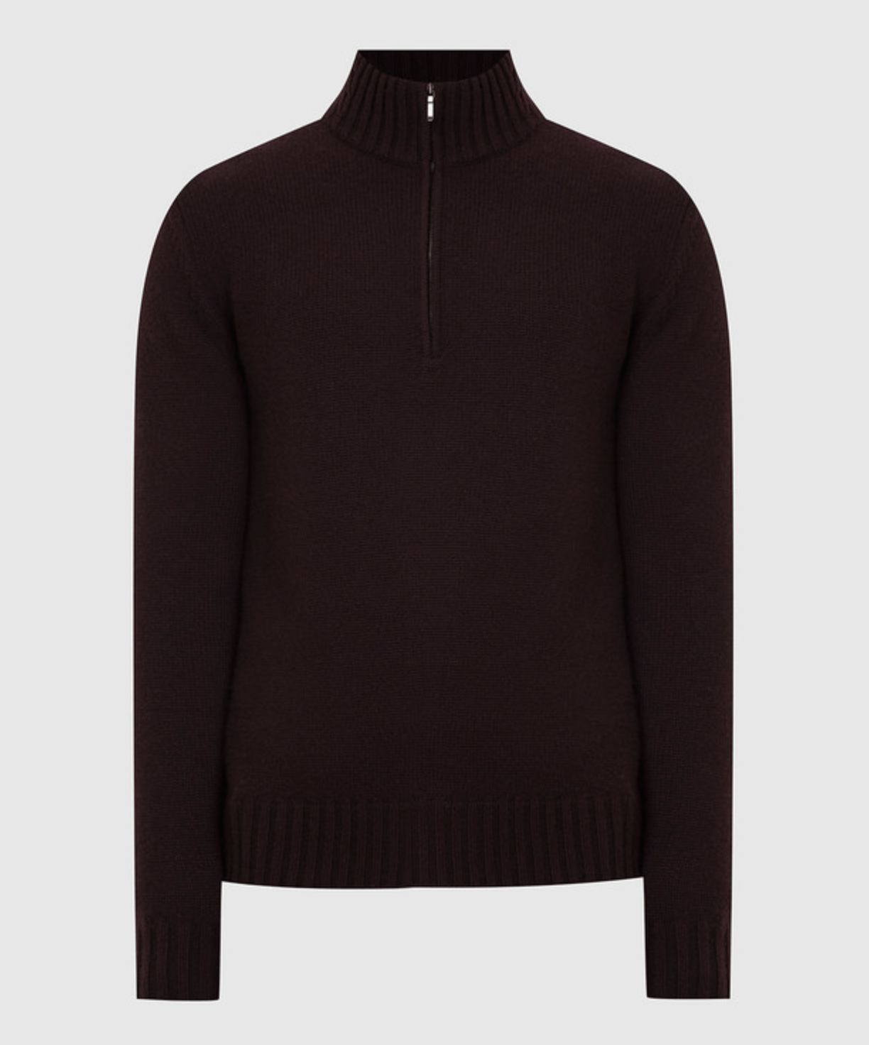 Loro Piana o1srvl11e1224 Cashmere Half Zip Sweater in Navy Blue Size US M / EU 48-50 / 2 - 1 Thumbnail