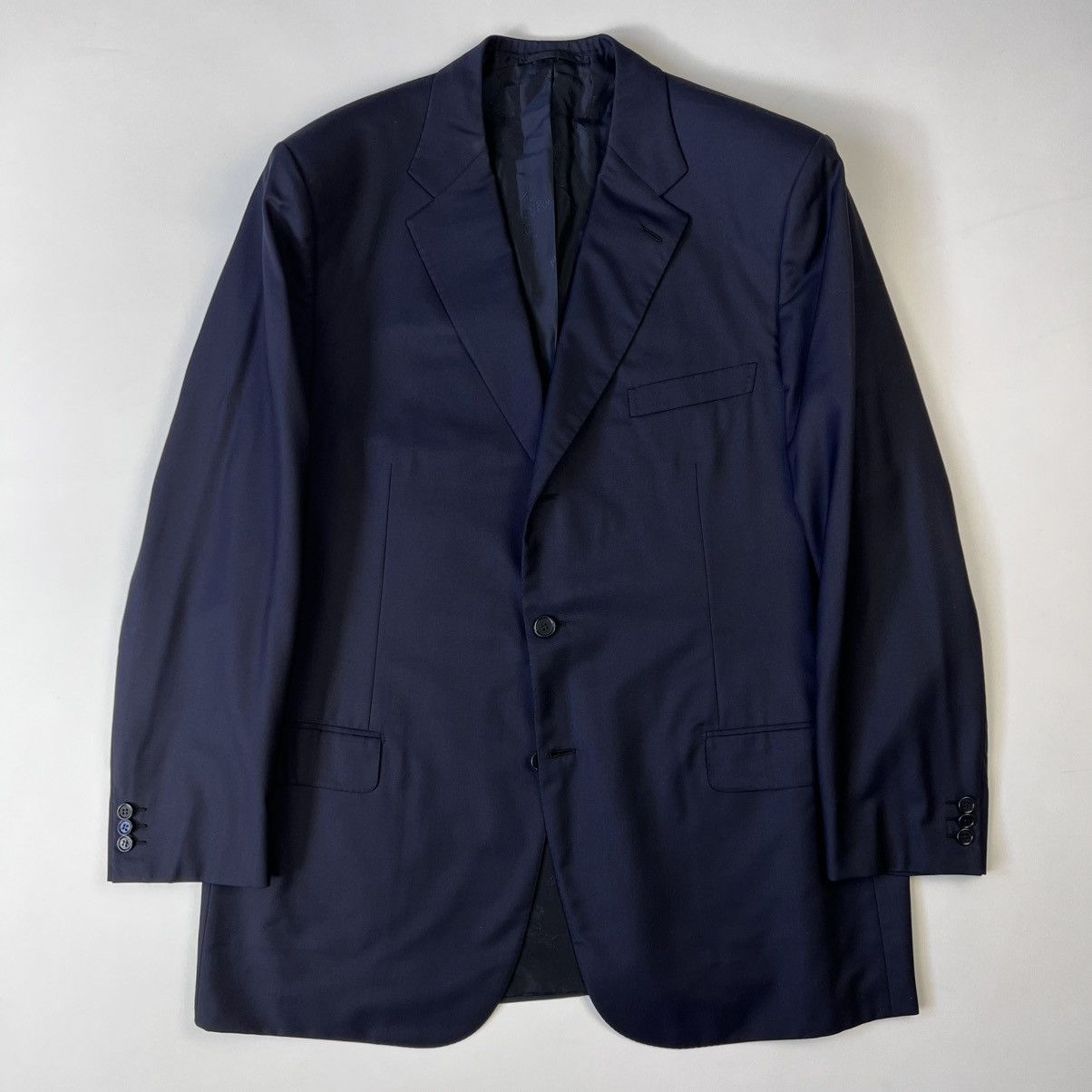 Brioni Brioni Parlamento 160s super wool blazer jacket Size 46L - 1 Thumbnail