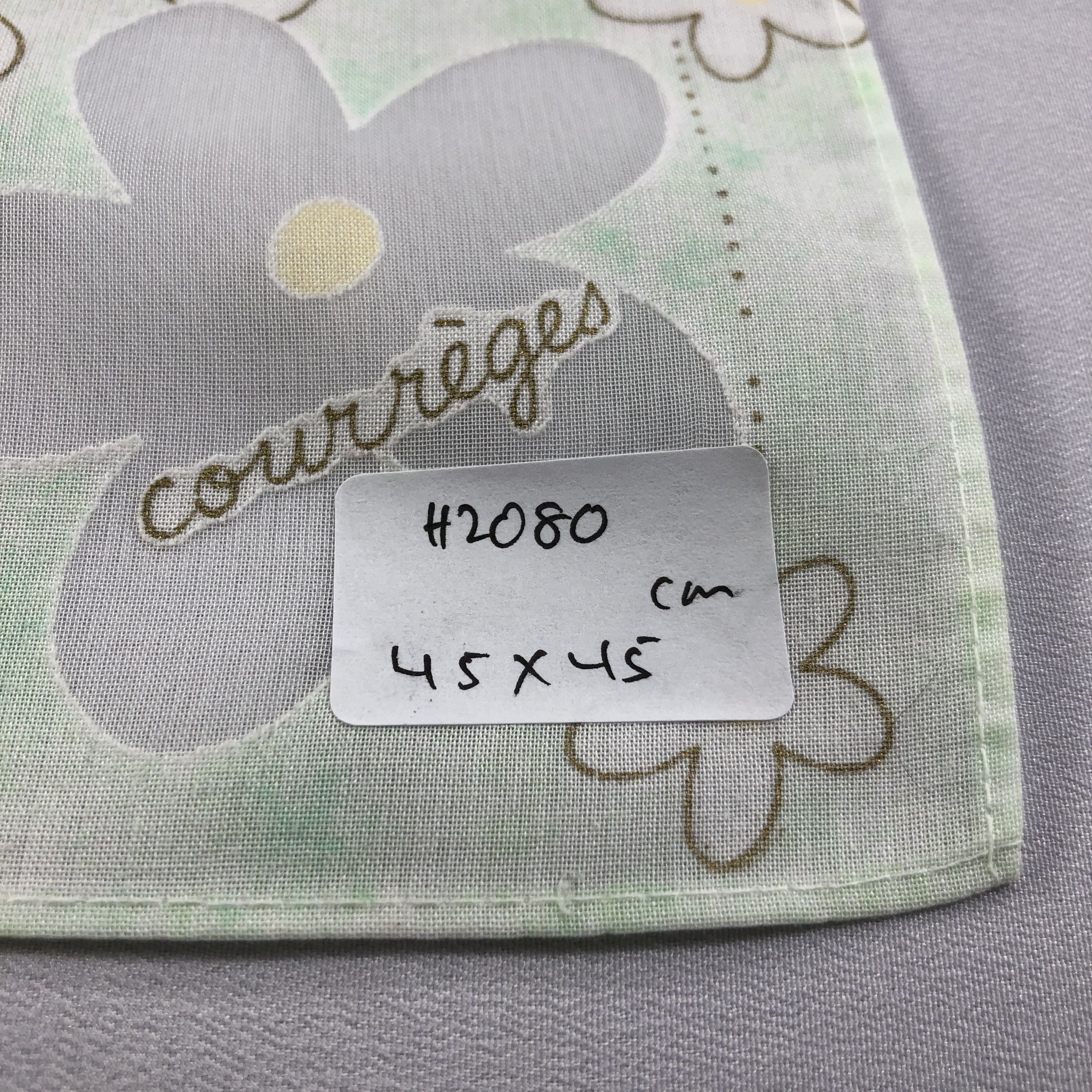 Courreges × Vintage Courreges Floral Handkerchief Neckerchief Bandana H2080 Size ONE SIZE - 7 Thumbnail