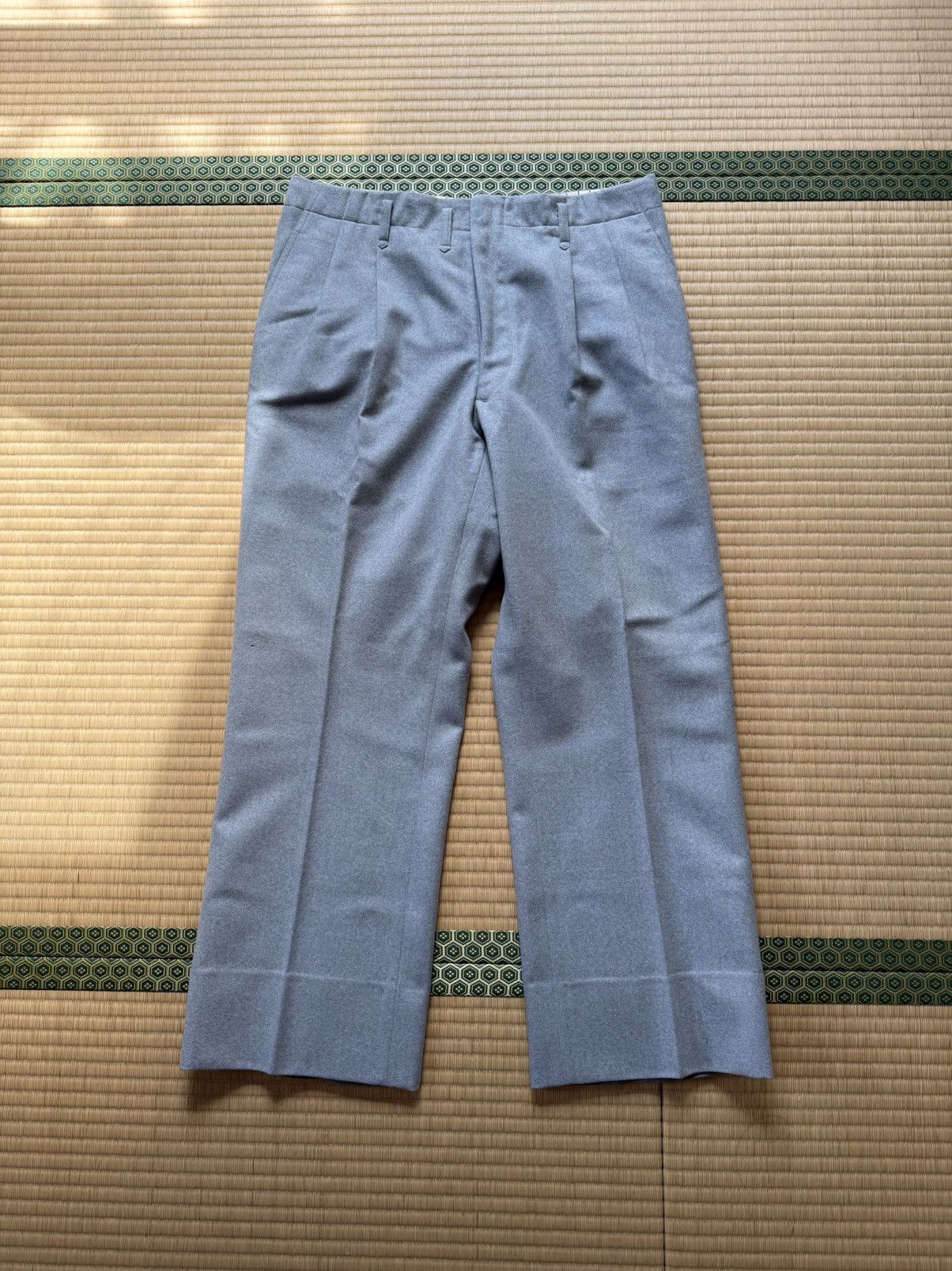Other Autumn&Winter Soft Japanese Flannel Slacks (1960s–1970s) Size US 32 / EU 48 - 1 Thumbnail