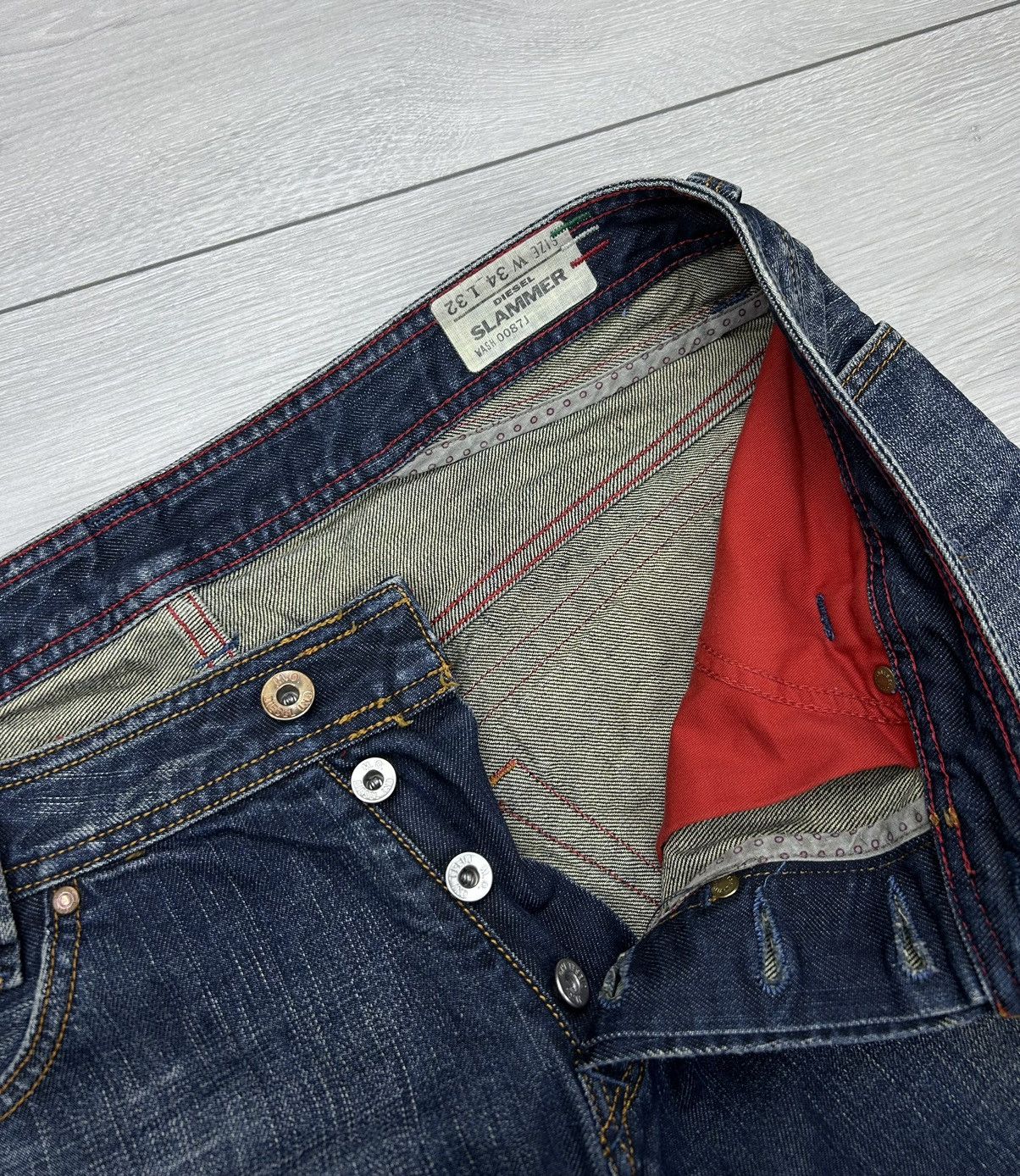 Diesel × Vintage Diesel Vintage denim jeans size 34 Size US 34 / EU 50 - 7 Thumbnail