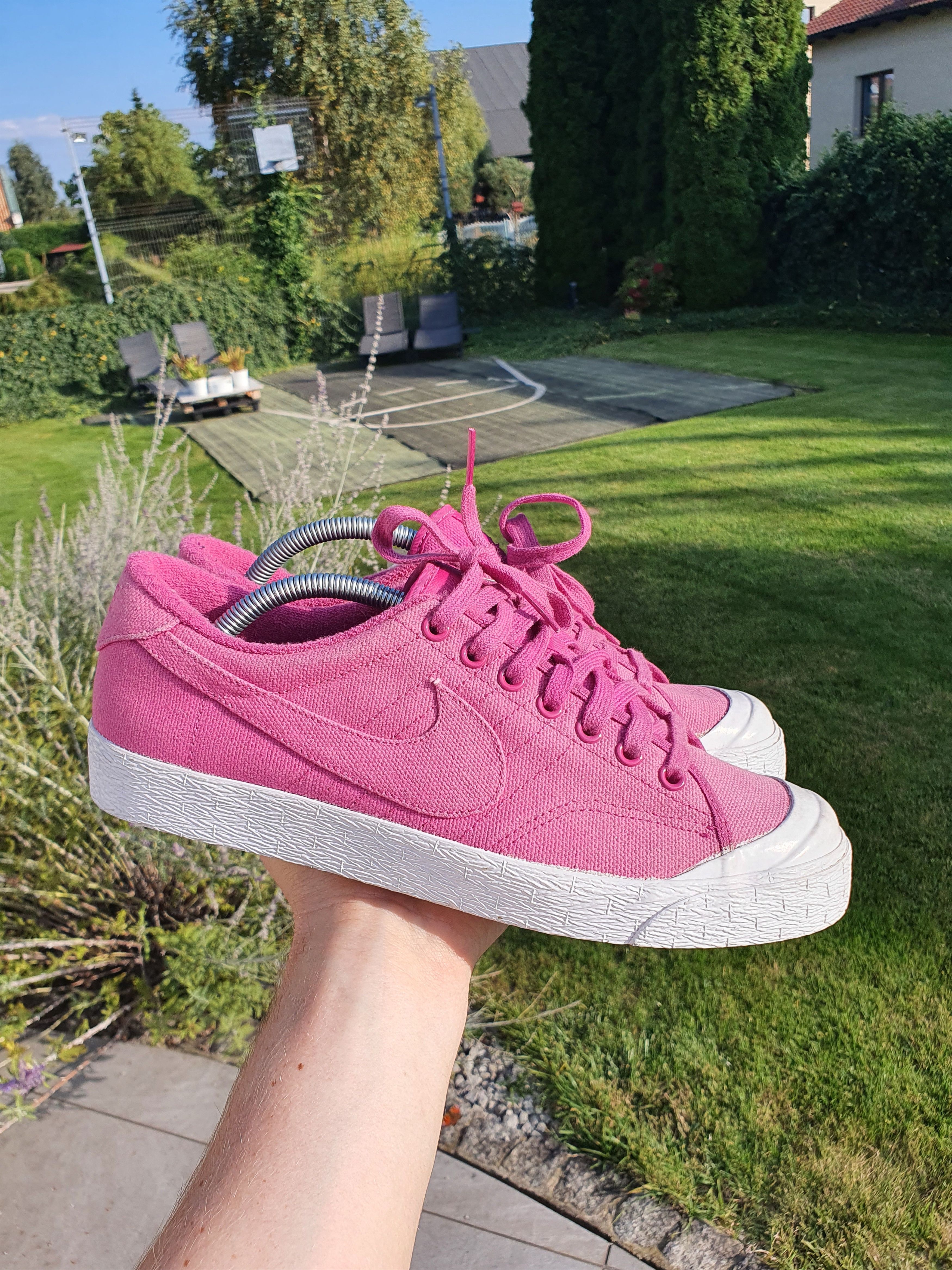 Nike 2010 Vintage Nike All Court Premium Skateboard Pink Size US 10 / EU 43 - 5 Thumbnail