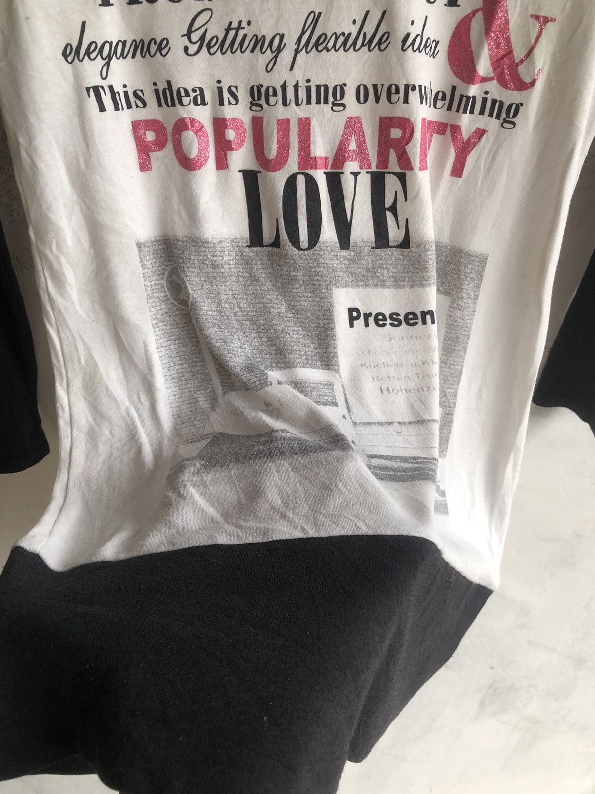 Japanese Brand Japanese Gothic Poem LongSleeve Rock Punk Style Size US M / EU 48-50 / 2 - 7 Thumbnail