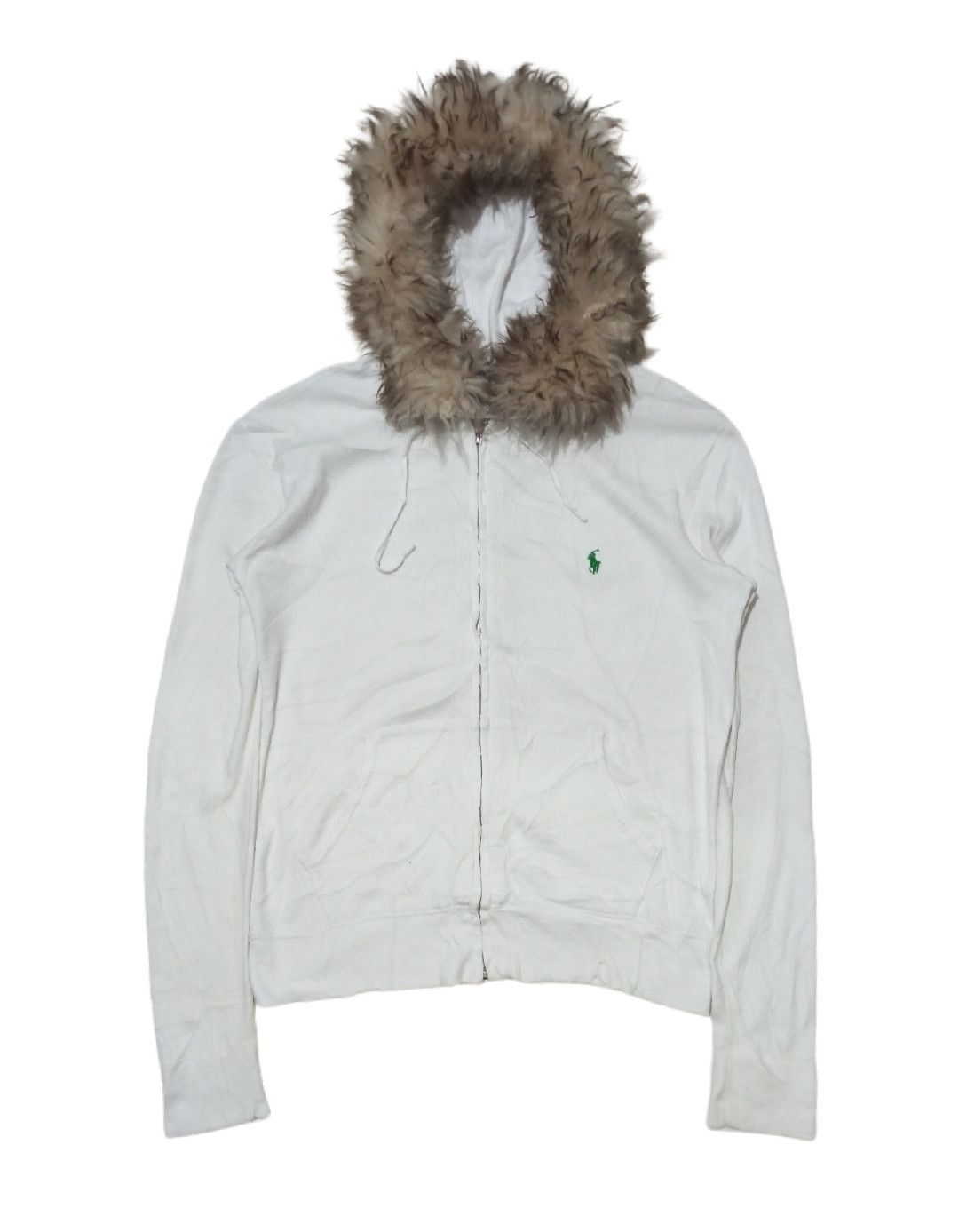 Polo Ralph Lauren Ralph Lauren Zipper Riri - Fur Hoodie ifsixwasnine Style Size L / US 10 / IT 46 - 1 Thumbnail
