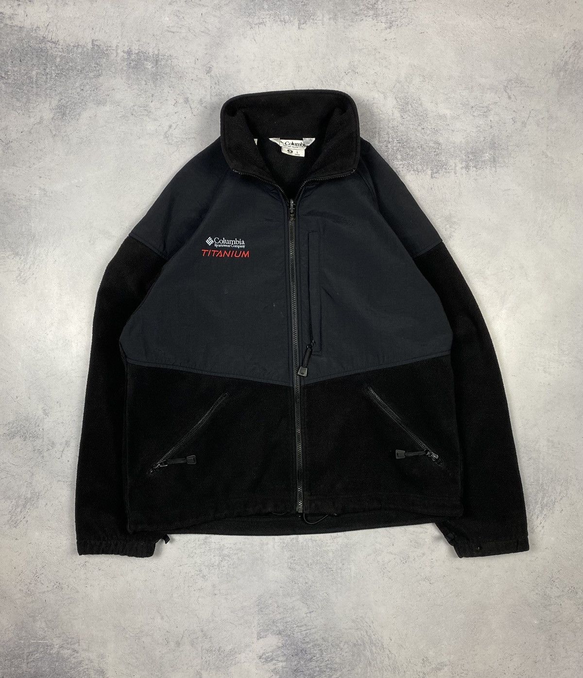 Columbia Vintage Columbia Titanium Full Zip Fleece Jacket Gorpcore Size US L / EU 52-54 / 3 - 12 Thumbnail