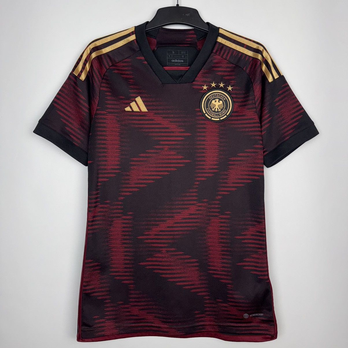 Adidas GERMANY 2022 2023 AWAY FOOTBALL SHIRT SOCCER JERSEY ADIDAS Size US S / EU 44-46 / 1 - 1 Thumbnail