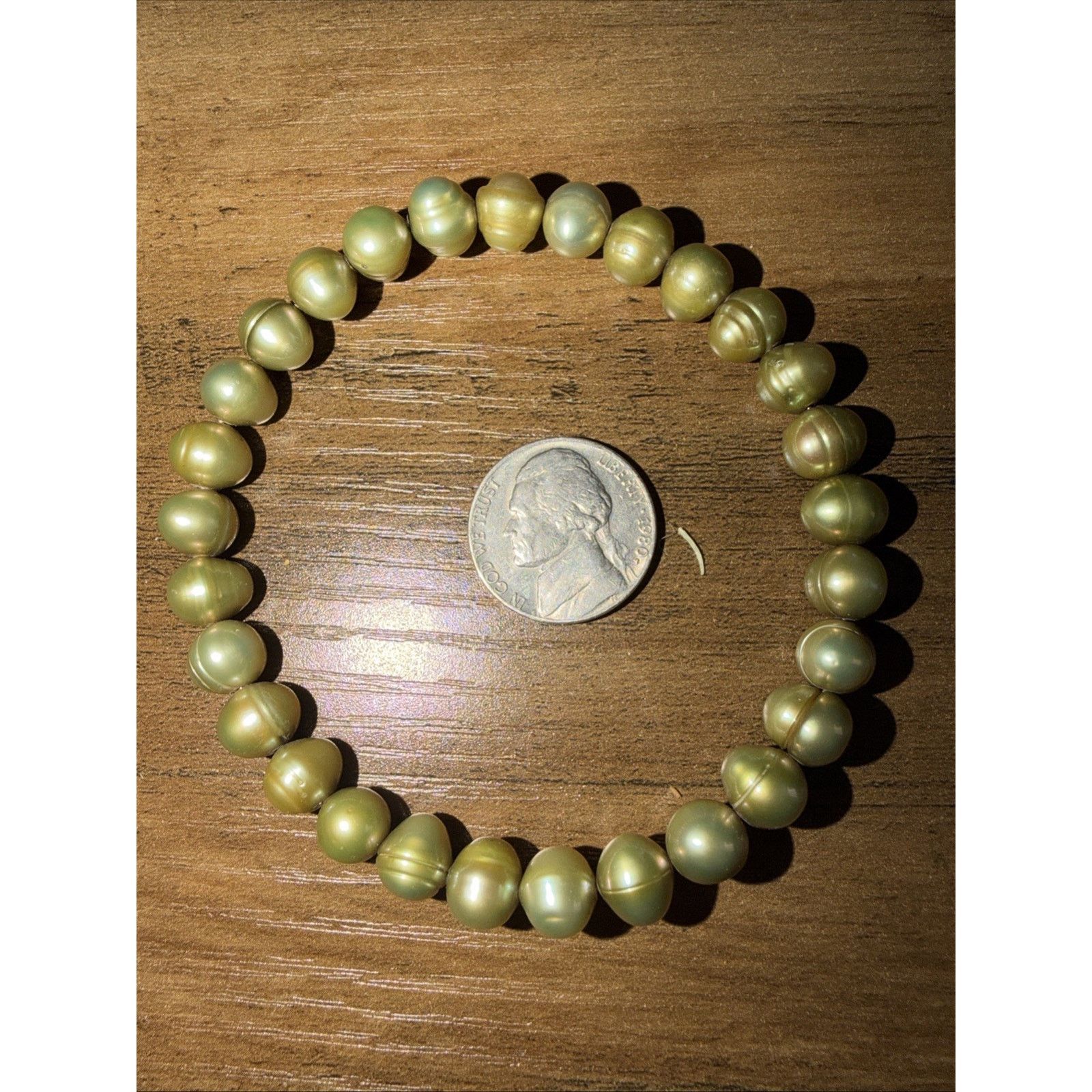 The Unbranded Brand Pyrite Natural Crystal Beads Bohemian Bracelet Size ONE SIZE - 5 Thumbnail