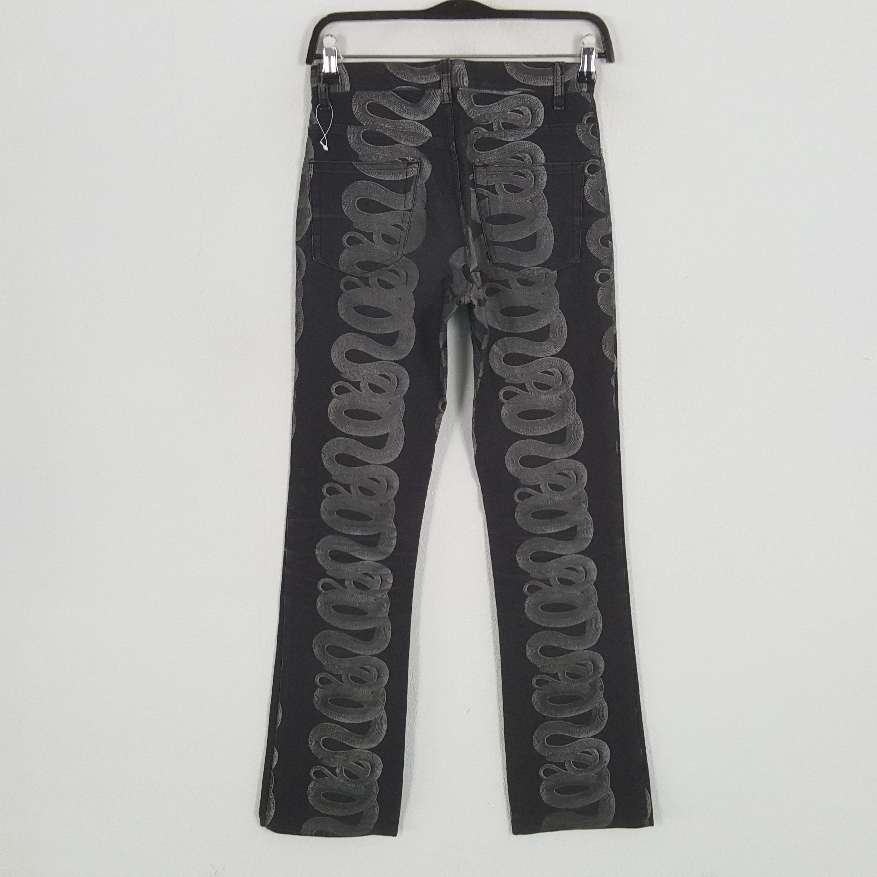Hysteric Glamour HYSTERIC GLAMOUR Fashion Style Snake Art Pants Size 25" / US 0 / IT 36 - 4 Thumbnail