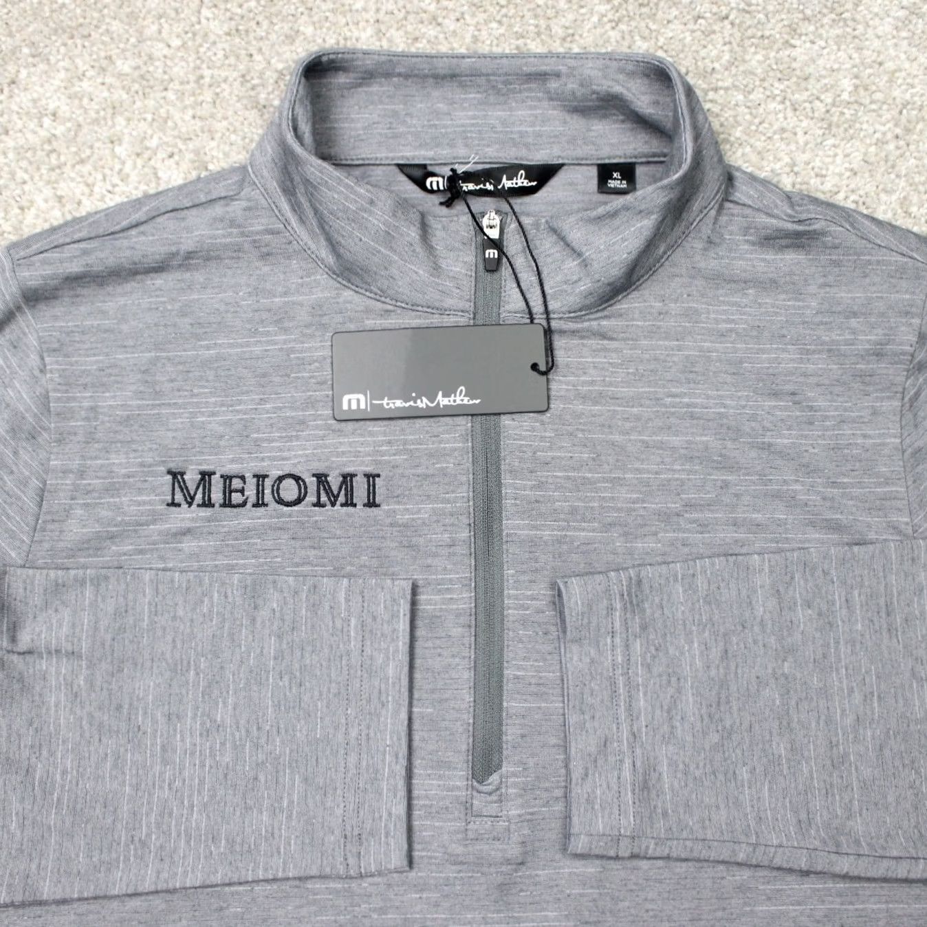 TravisMathew Travis Mathew Sweatshirt NWT Womens XL Gray Crestview 1/4 Zip Golf Long Sleeve Size XL / US 12-14 / IT 48-50 - 2 Thumbnail