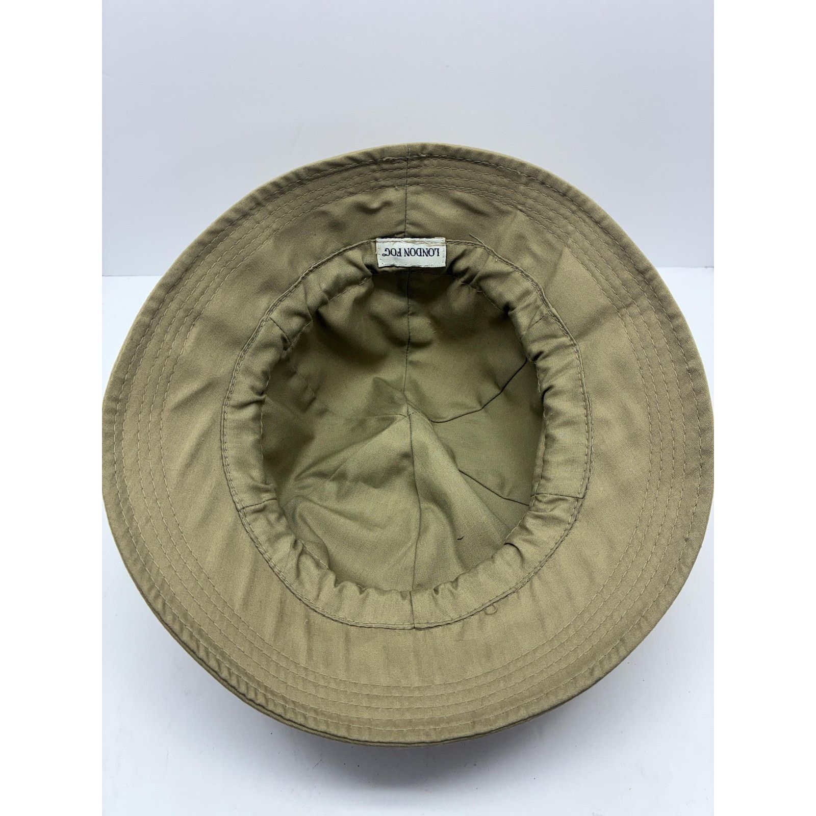 London Fog Vintage London Fog Sun Hat | Y2K Khaki Wide Brim Hat Size ONE SIZE - 9 Thumbnail
