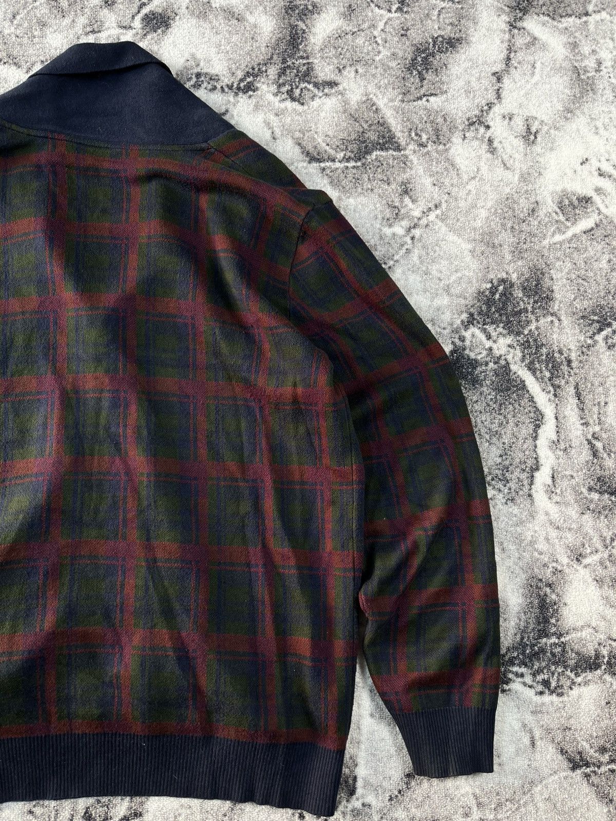 U.S. Polo Assn. US Polo Assn Shawl Collar Cardigan Plaid Logo XXL Size US XXL / EU 58 / 5 - 12 Thumbnail