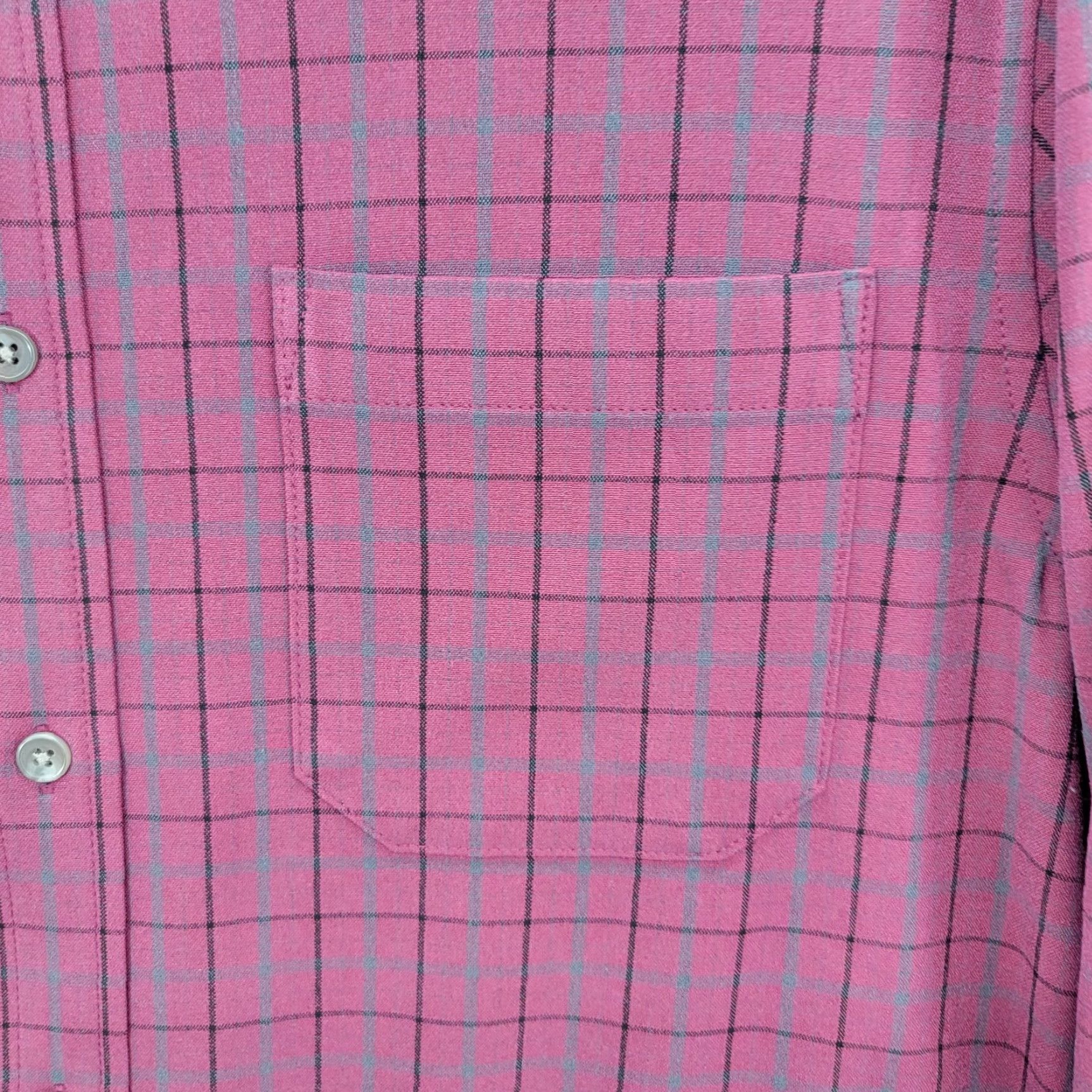 Mizzen+Main Mizzen Main Shirt Mens L red Button Up Flannel Casual Preppy Size US L / EU 52-54 / 3 - 4 Thumbnail