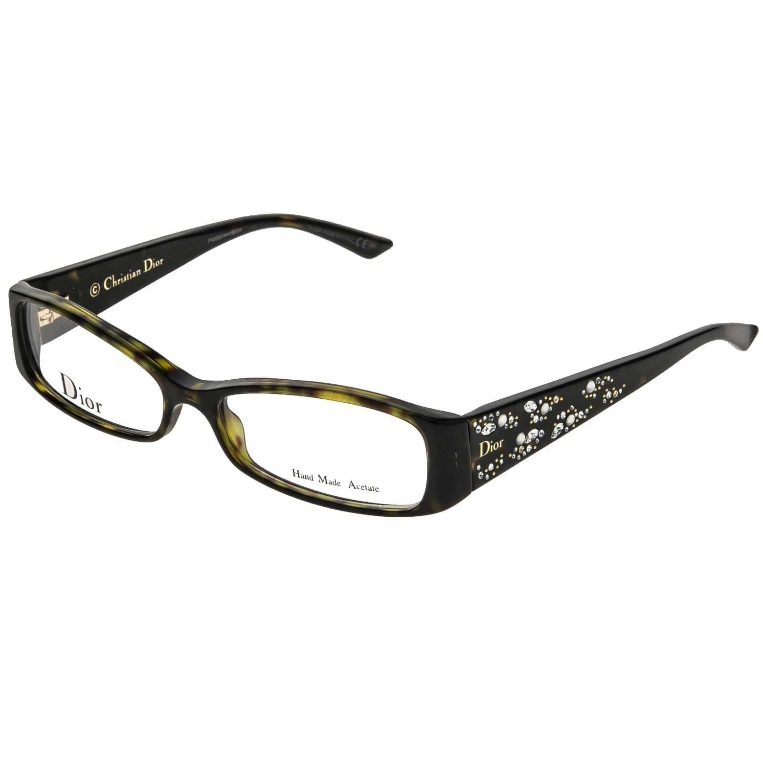 Christian Dior Monsieur CHRISTIAN DIOR CD3253 3253 MINUIT Crystal Optical Eyeglass Size ONE SIZE - 7 Thumbnail