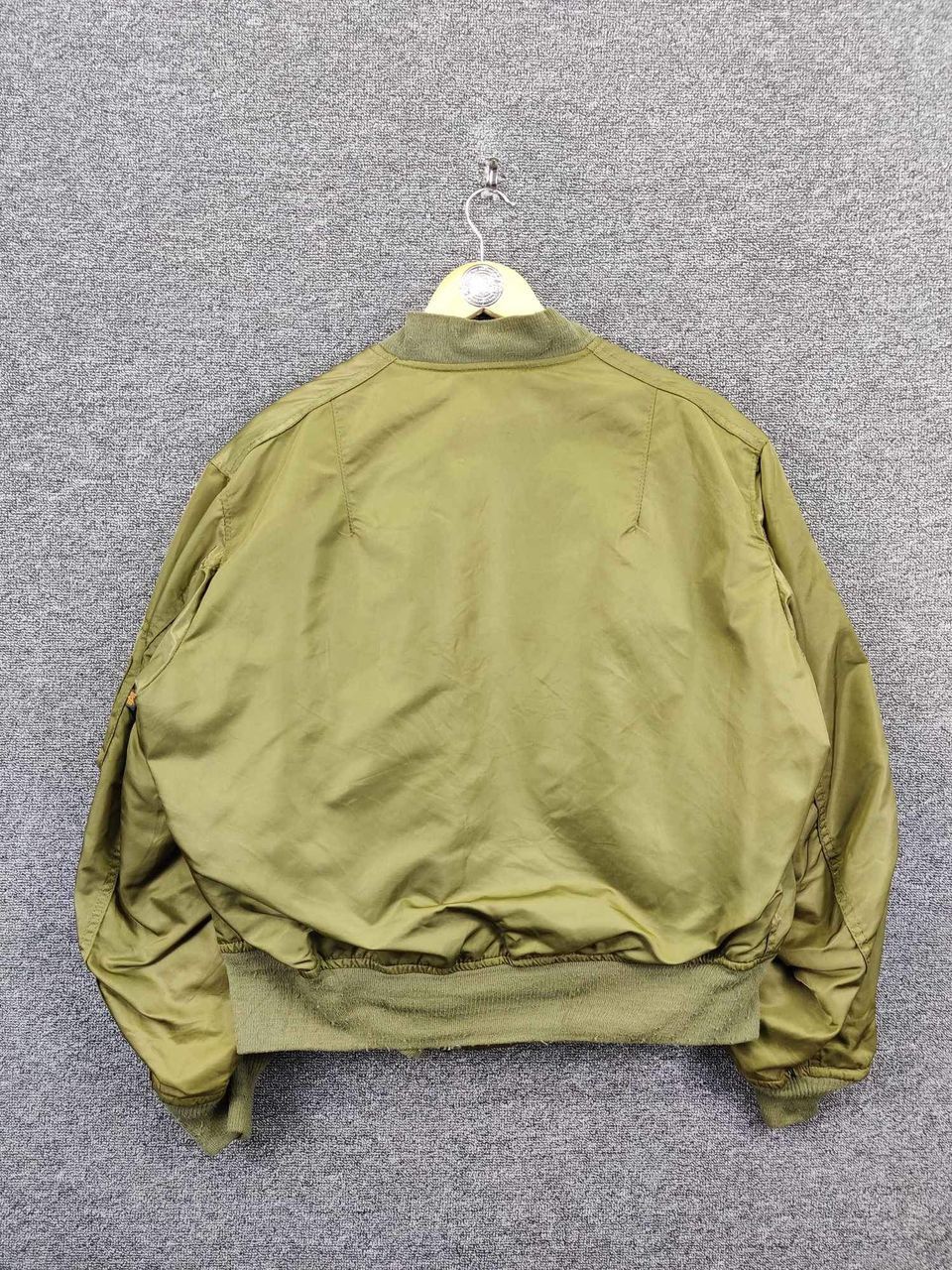 Alpha Industries Vintage Alpha Industries Ma-1 Flight Bomber Jacket Size US L / EU 52-54 / 3 - 6 Thumbnail