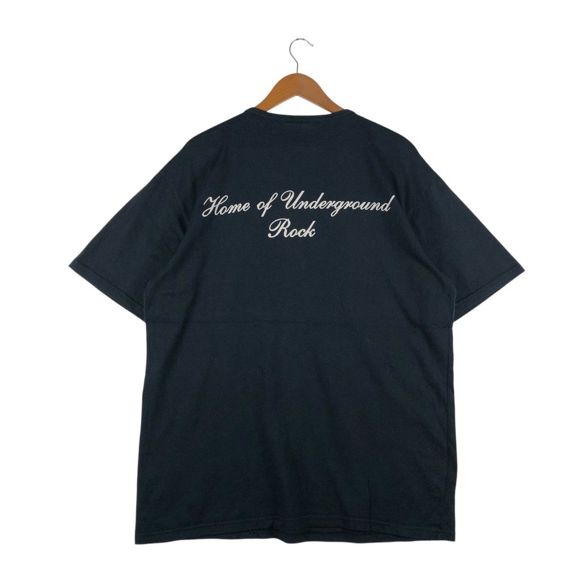 Band Tees Distressed CBGB & OMFUG Underground Rock T-Shirt Size US XXL / EU 58 / 5 - 2 Thumbnail