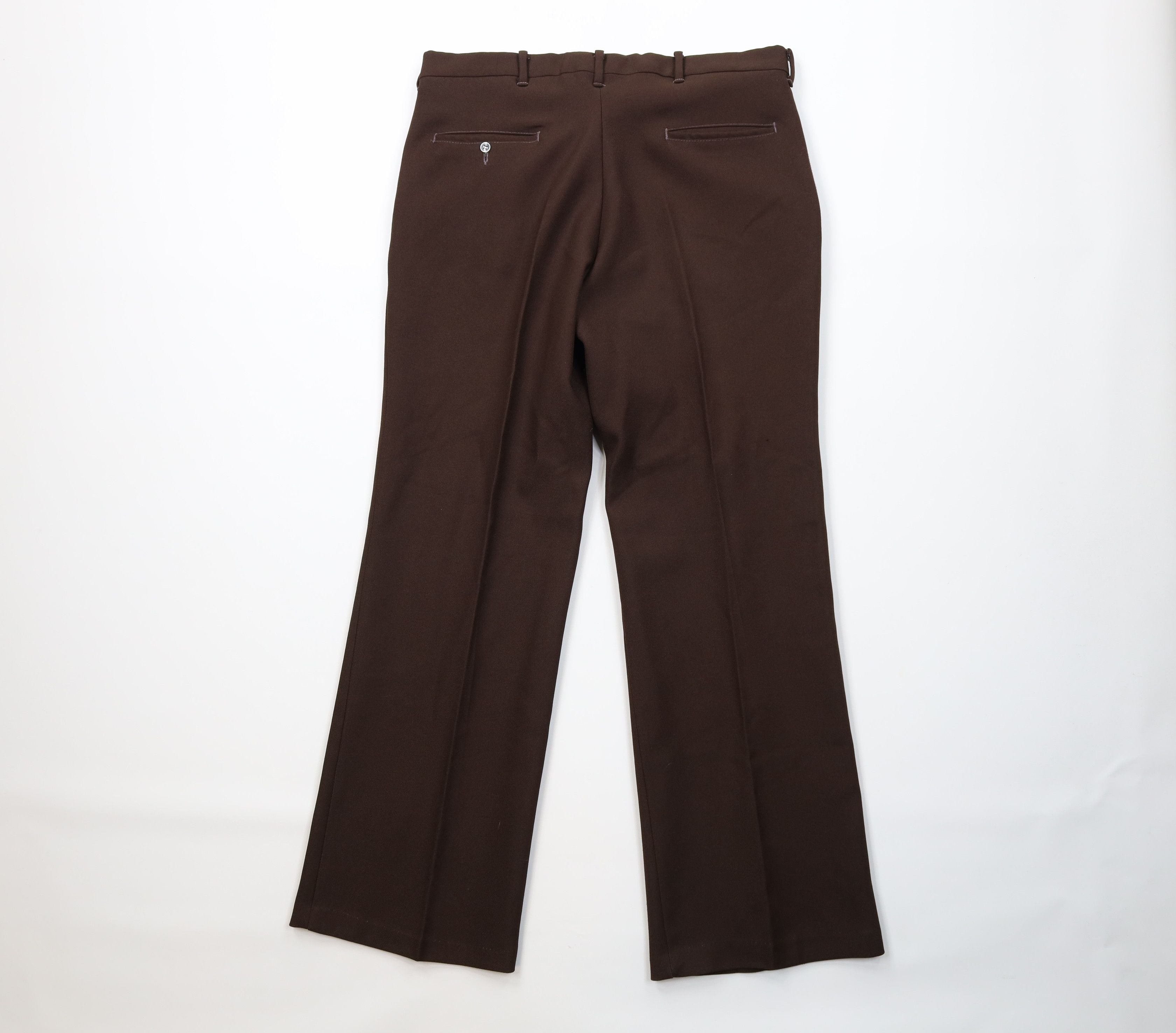 Vintage Vintage 70s Streetwear Wide Leg Bell Bottoms Chino Pants USA Size US 34 / EU 50 - 8 Thumbnail