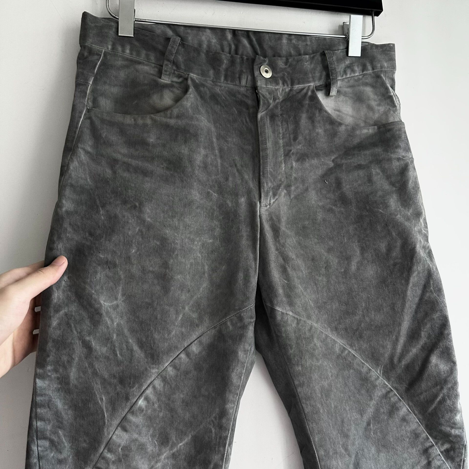 N/07 n/07 spiral pleated denim pants Size US 36 / EU 52 - 1 Thumbnail
