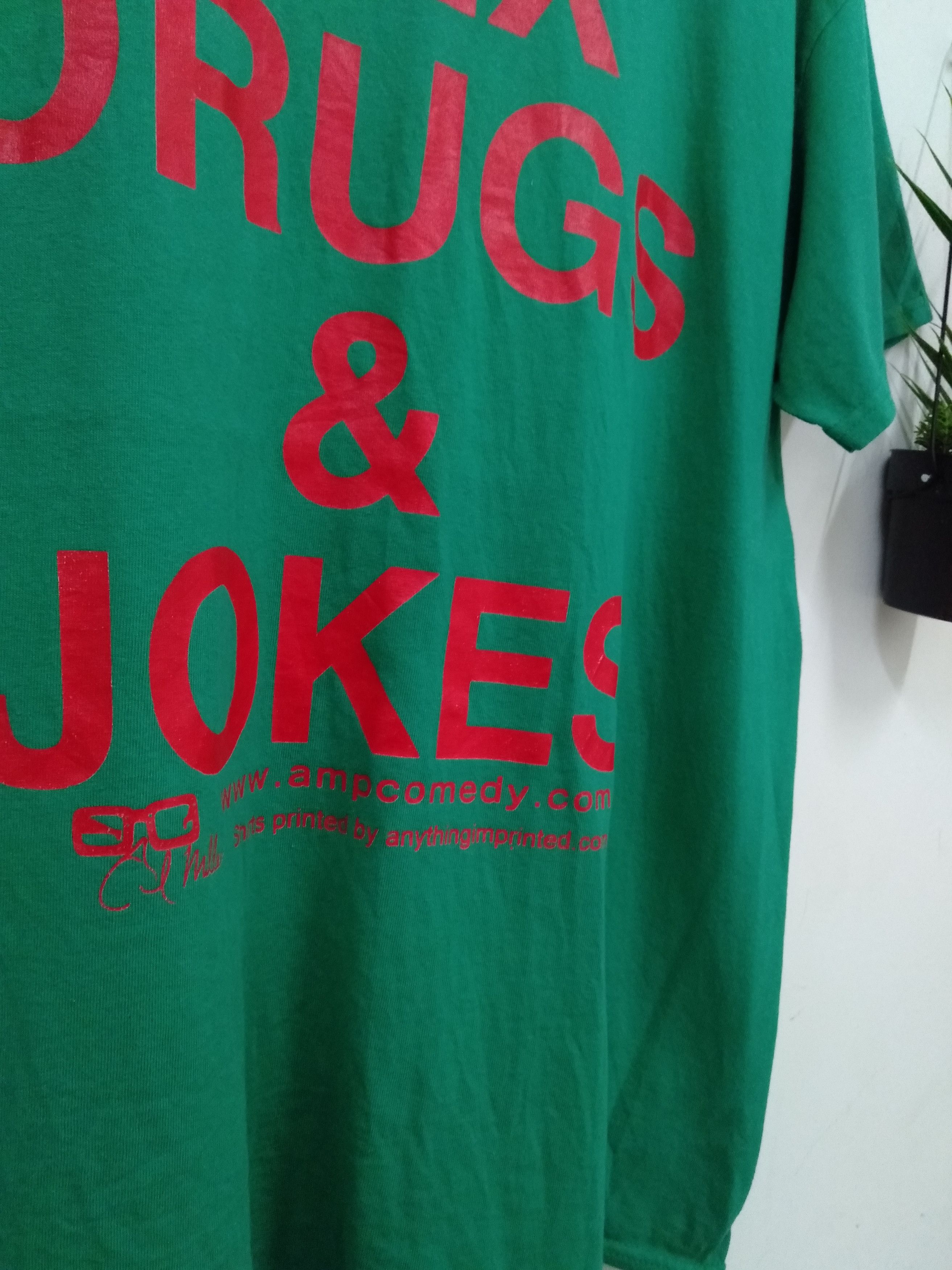 Vintage Vtg Y2k movie Sex Drugs And Jokes by Zach Miller sitcom Size US L / EU 52-54 / 3 - 3 Thumbnail