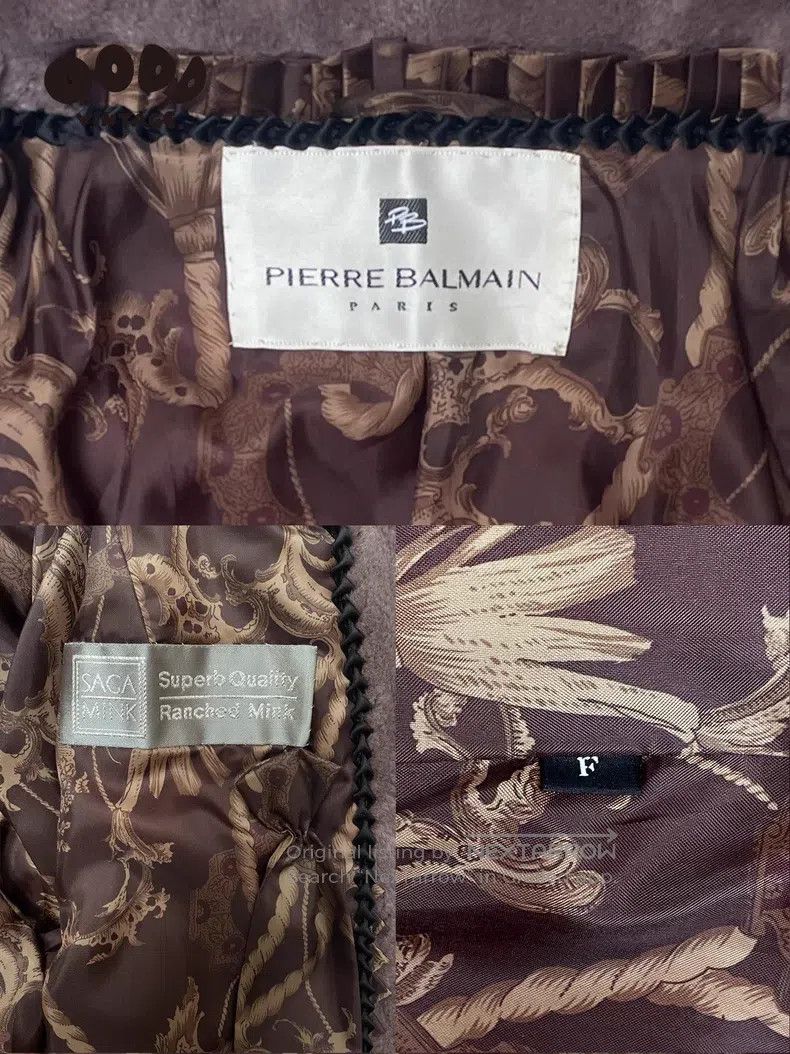 Balmain BALMAIN Size: Medium Mink Fur Coat Size US S / EU 44-46 / 1 - 9 Thumbnail
