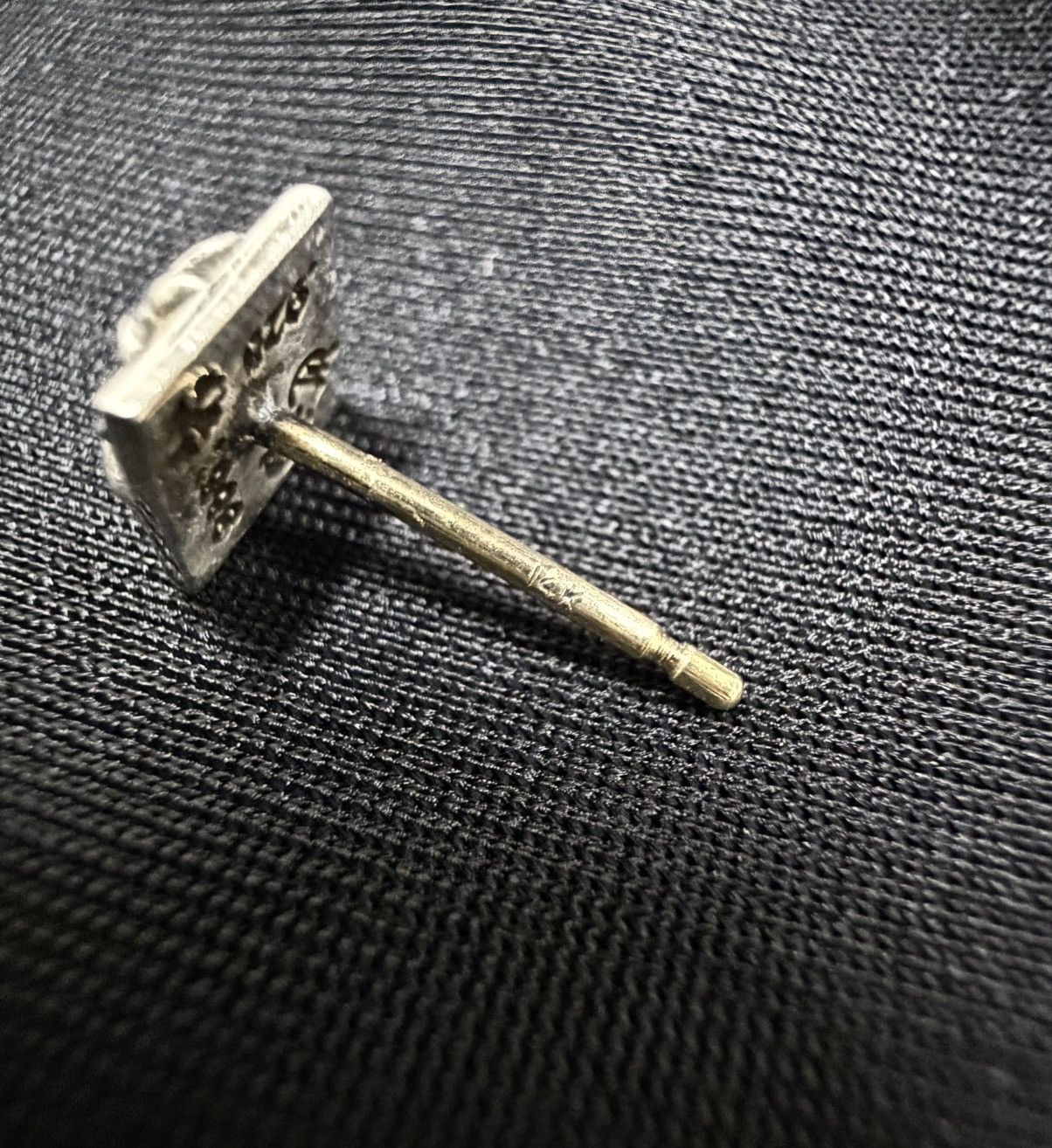 Chrome Hearts Chrome Hearts pyramid cross earring diamond Size ONE SIZE - 7 Thumbnail