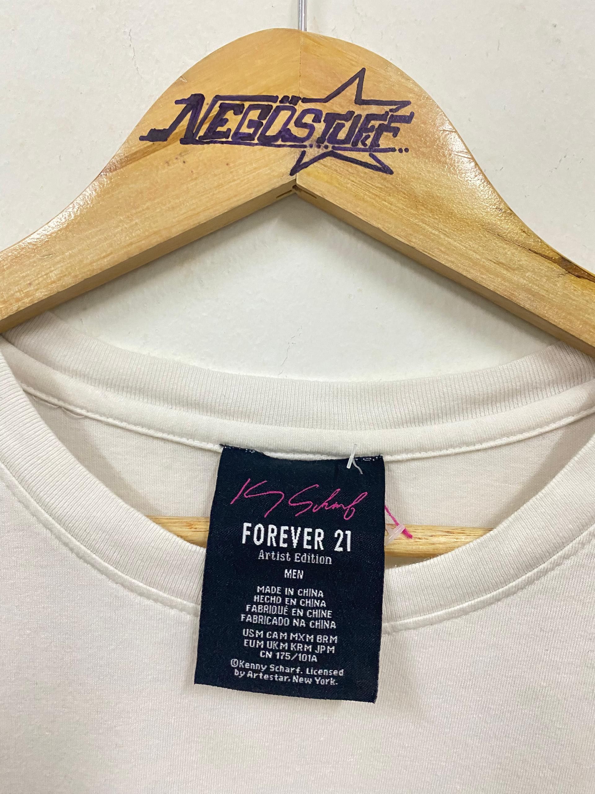 Forever 21 Y2K Art Kenny Shraft tee andy warhol picasso van gogh dali Size US M / EU 48-50 / 2 - 5 Thumbnail