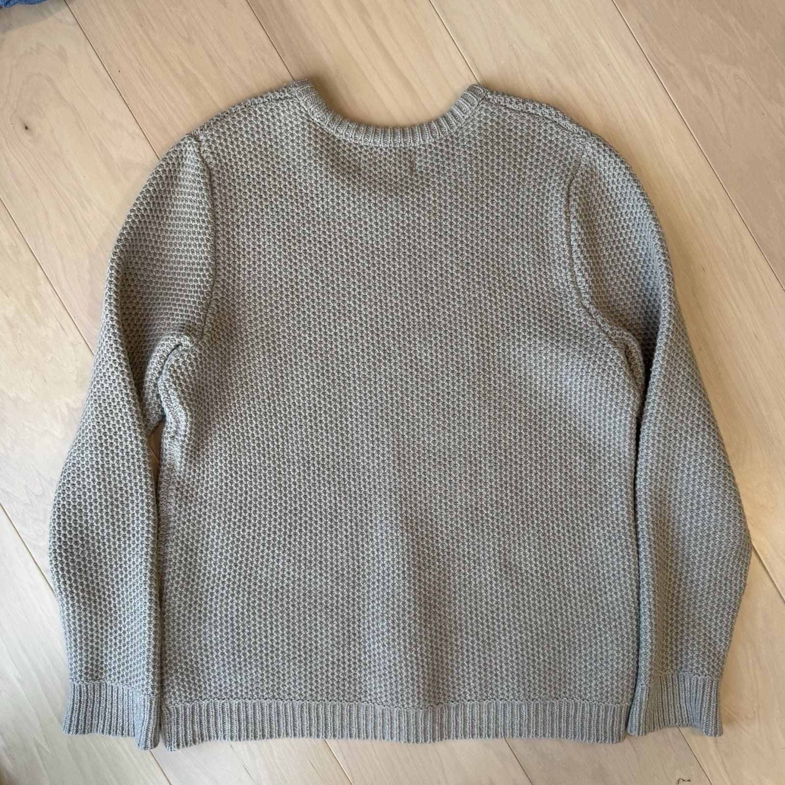 Outerknown Outerknown Eastbank Crew Beige Wool Blend Pullover Sweater Size US XL / EU 56 / 4 - 9 Thumbnail