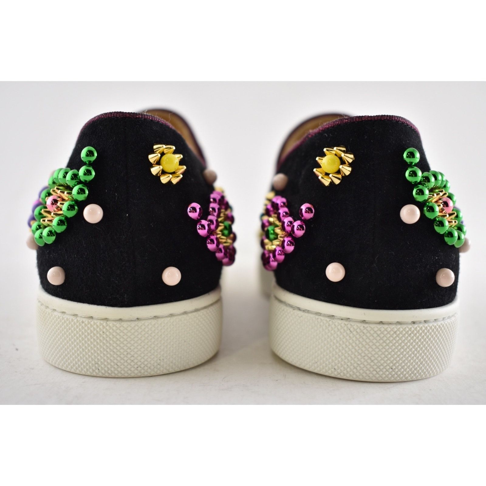 Christian Louboutin Christian Louboutin Candy Flat Low Top Slip On Sneaker 36.5 Size US 6.5 / IT 36.5 - 12 Thumbnail