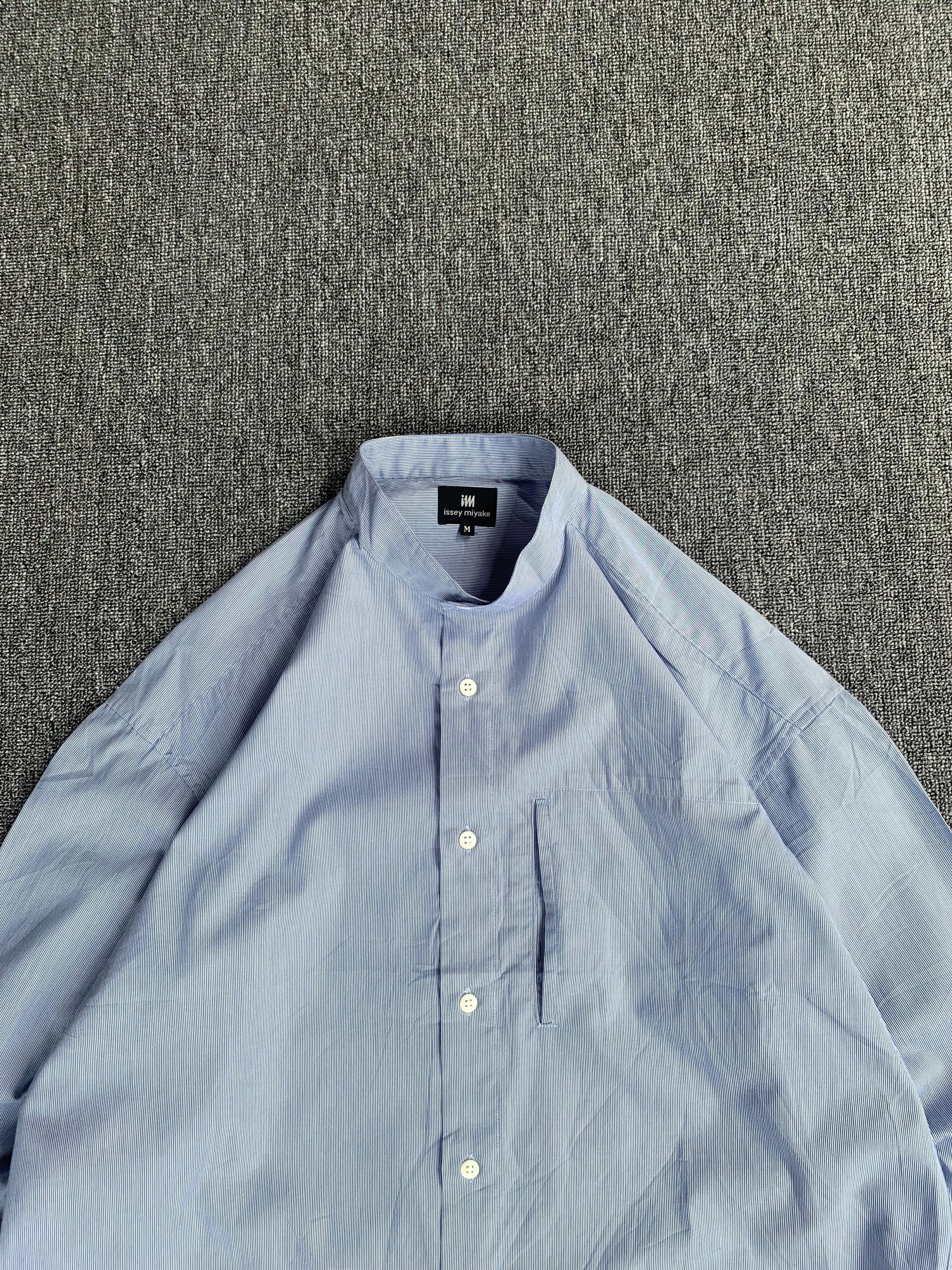 Issey Miyake × Japanese Brand Issey miyake mandarin colar button shirt Size US M / EU 48-50 / 2 - 2 Thumbnail