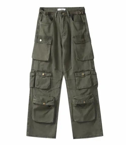 Japanese Brand Masaki x Fumie Utility grunge multi pocket cargo pants Size US 32 / EU 48 - 7 Thumbnail