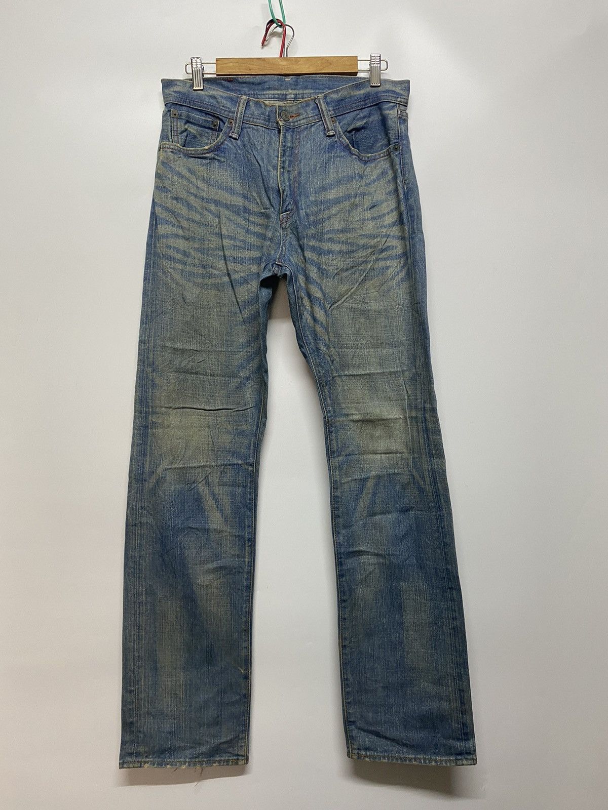 Designer × Japanese Brand GLHEART Japanese Brand Distressed Denim Jeans Limited Editio Size US 34 / EU 50 - 1 Thumbnail