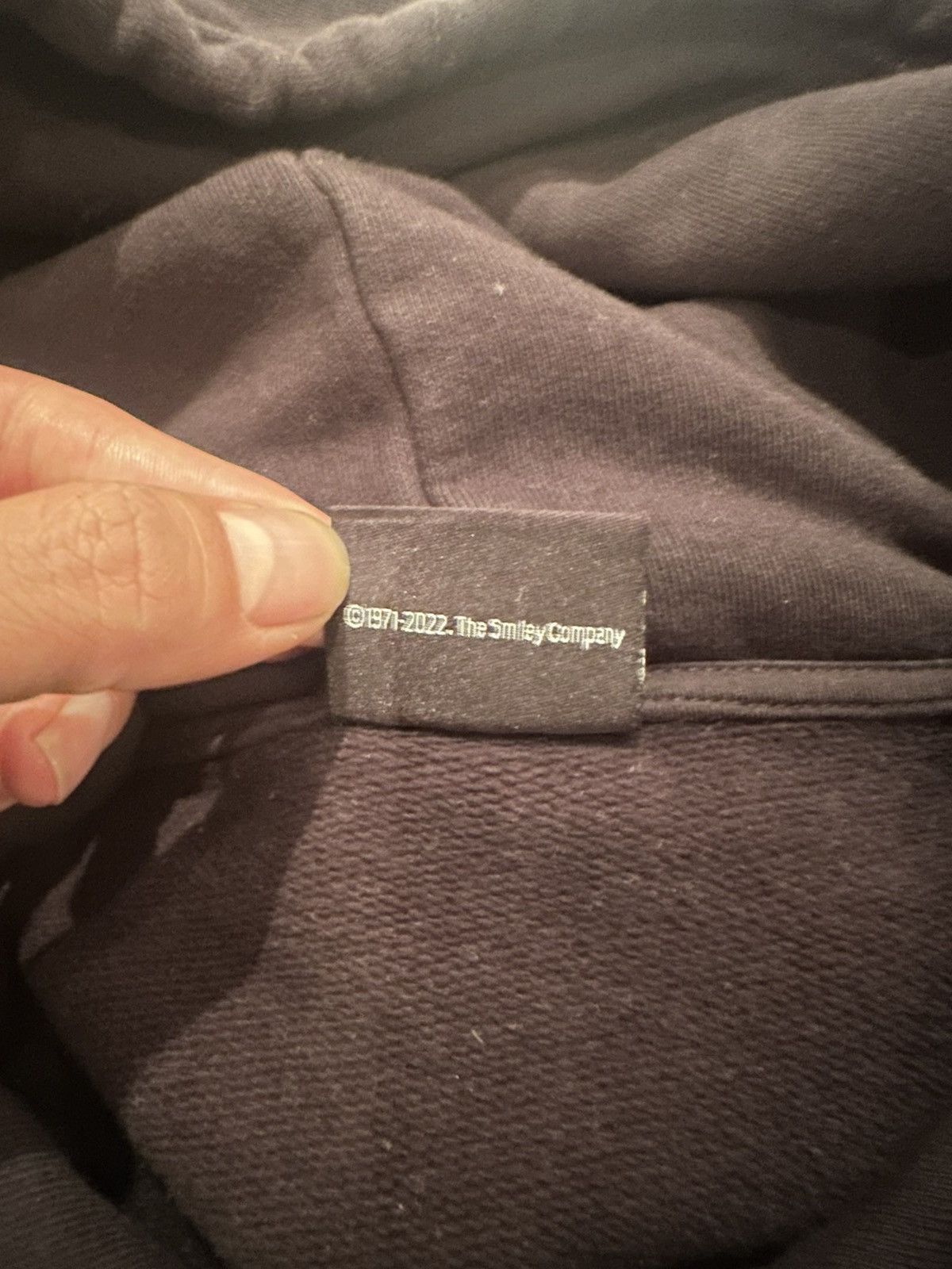 Raf Simons Raf Simons x Smiley Distressed Hoodie Size US L / EU 52-54 / 3 - 7 Thumbnail