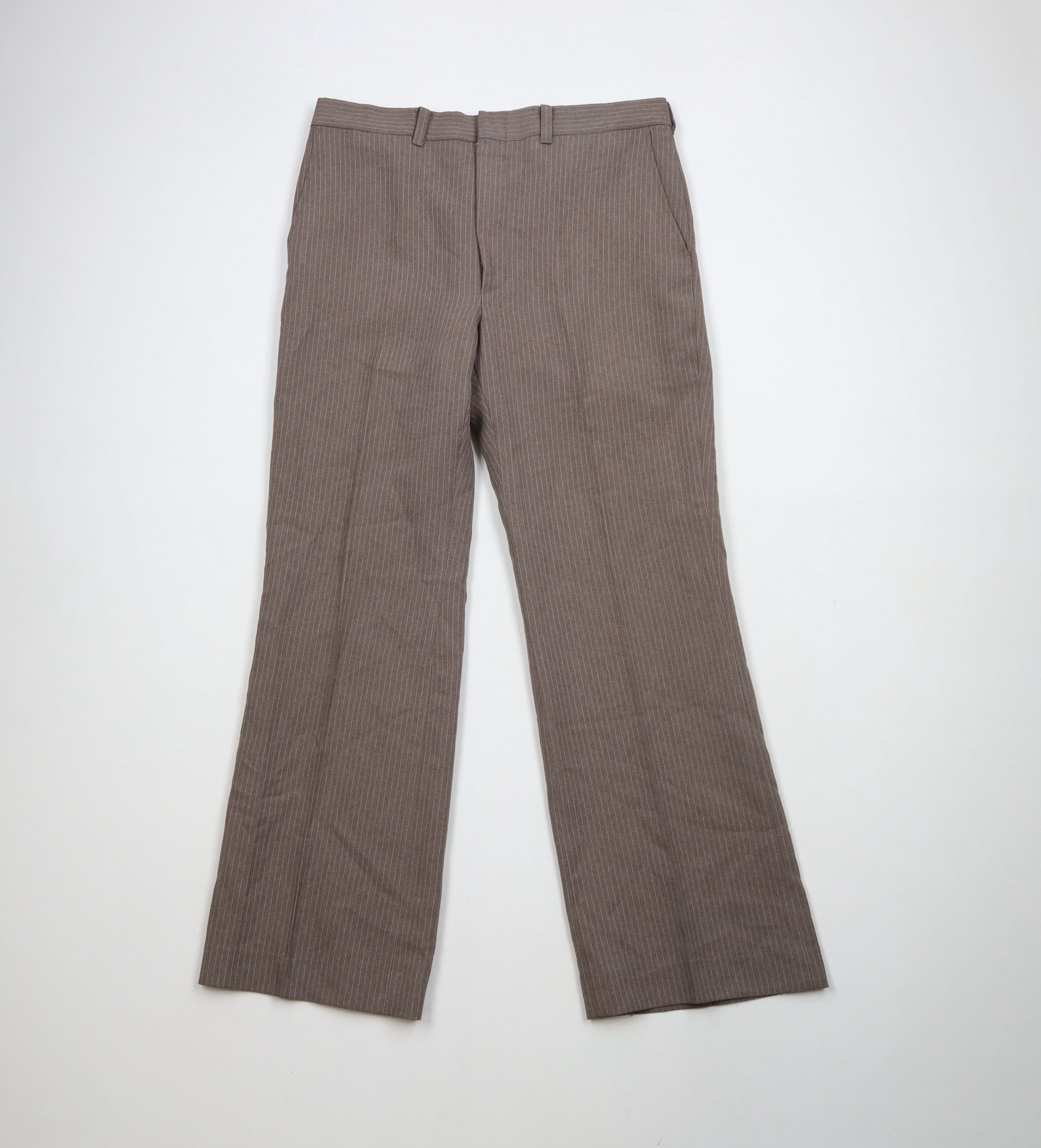 Vintage Vintage 70s Streetwear Wide Leg Bell Bottoms Chino Pants Size US 32 / EU 48 - 1 Thumbnail
