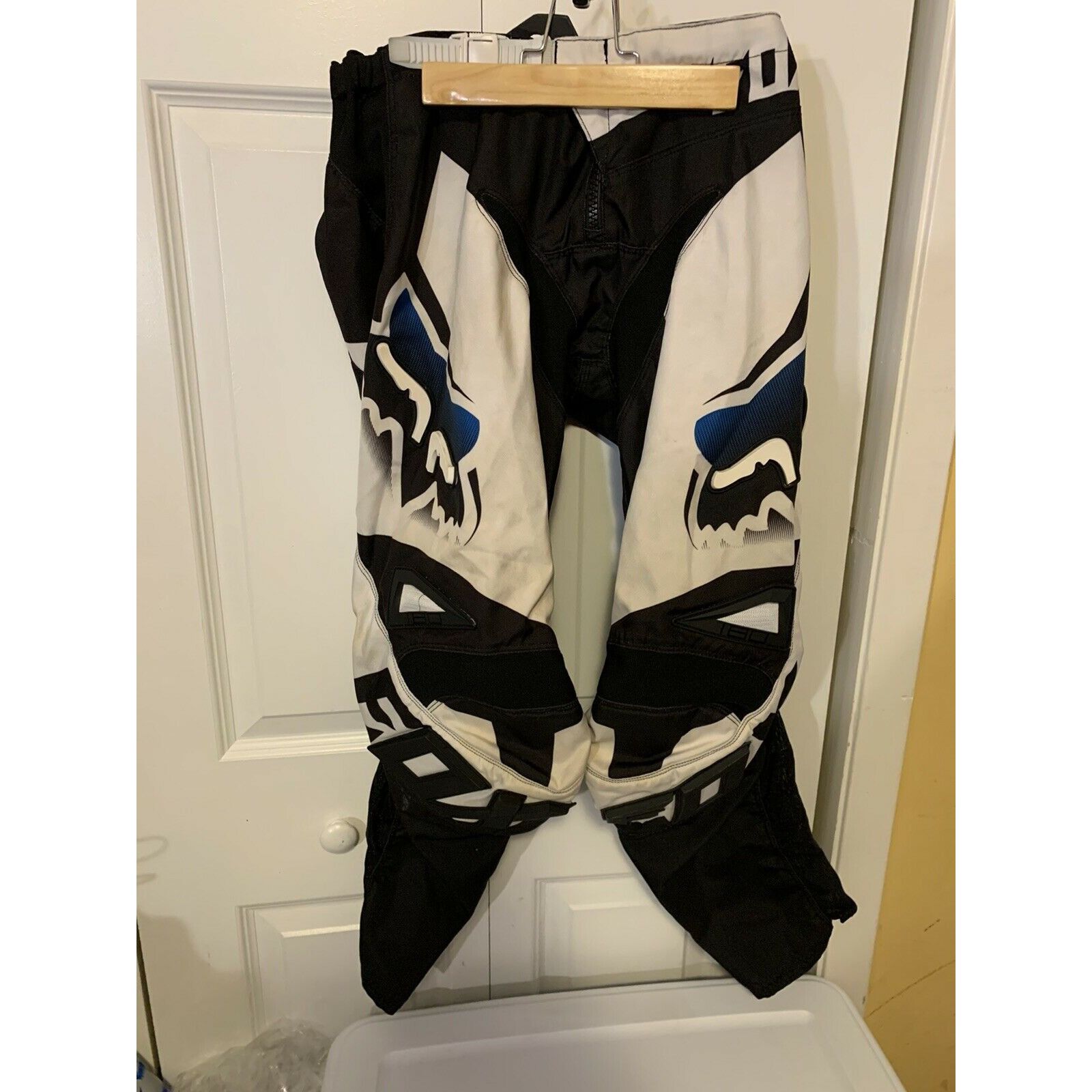 Fox Racing Fox Racing Bike Motocross Black White Blue Pants Men’s Sz 28 Size US 28 / EU 44 - 5 Thumbnail