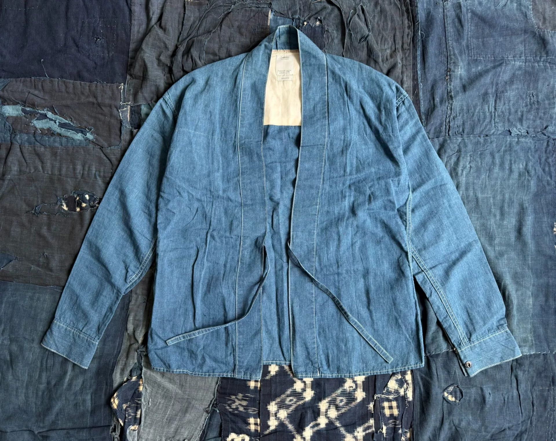 Visvim VISVIM LHAMO KIMONO SHIRT 15AW Size US M / EU 48-50 / 2 - 1 Thumbnail