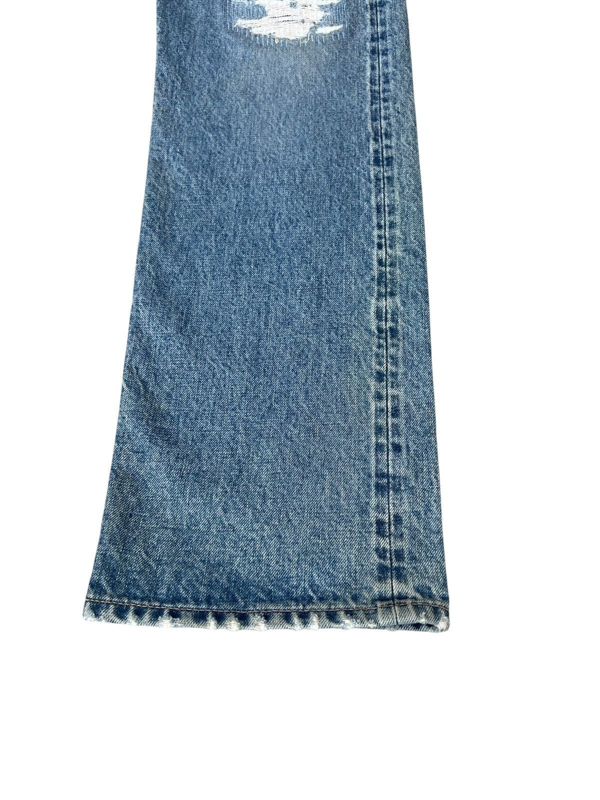 RATS JAPAN Vintage Rats Japan Distress Thick Denim Selvedge Jeans Size US 31 - 12 Thumbnail