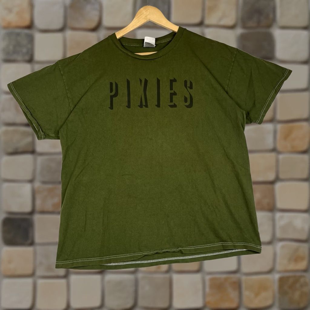Fruit Of The Loom Vintage Pixies Sellout Tour Shirt XL Green 2004 Rare Band Tee Size US XL / EU 56 / 4 - 1 Thumbnail