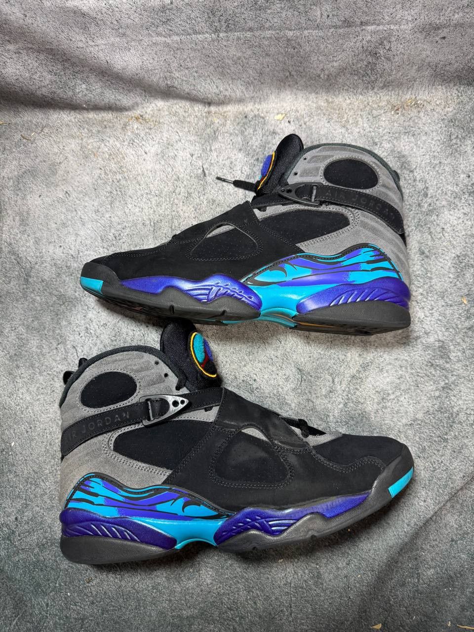 Jordan Brand Size 11.5 | Jordan 8 Aqua With Box | Pre-Owned Size US 11.5 / EU 44-45 - 9 Thumbnail