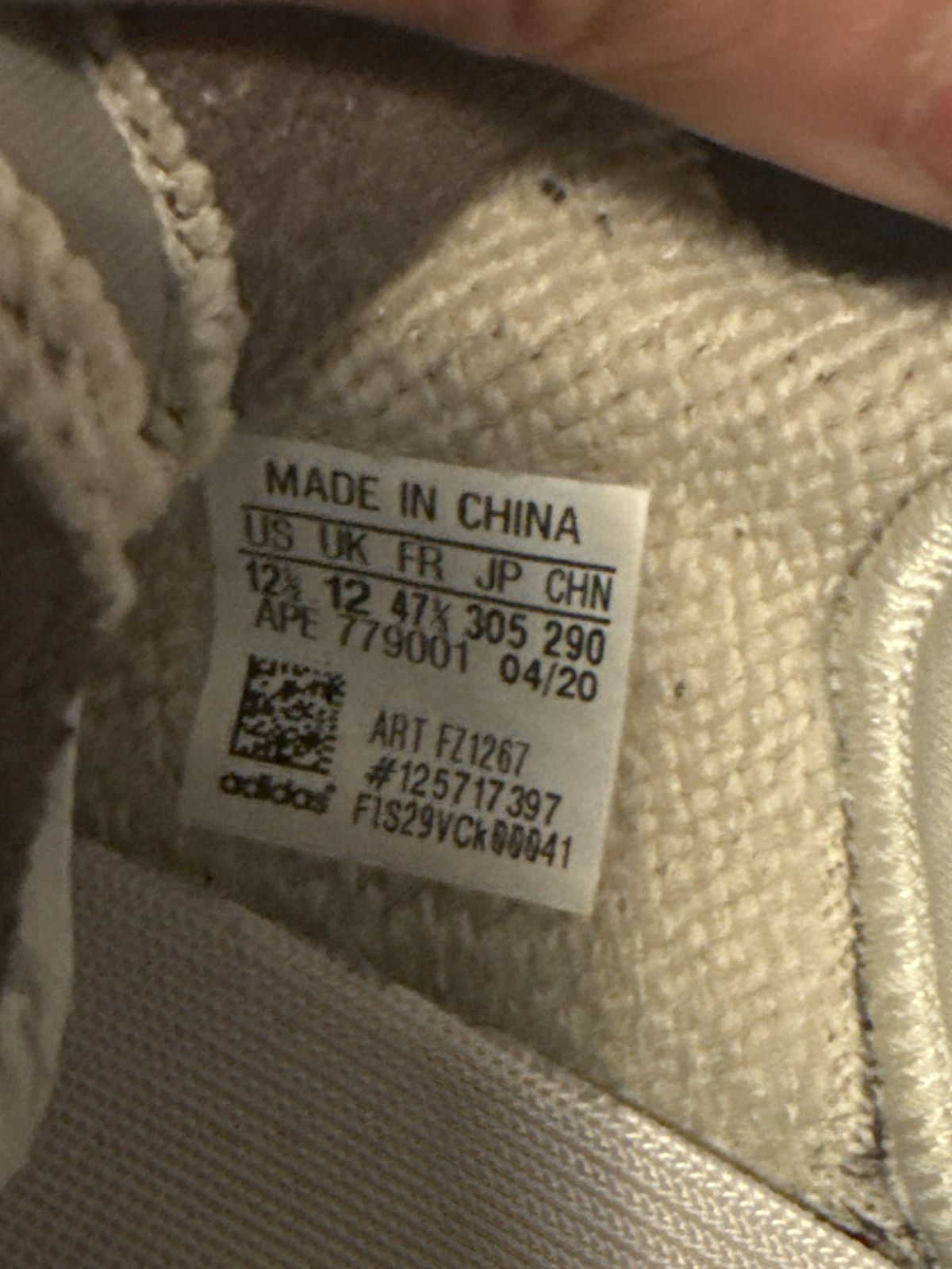 Adidas YEEZY BOOST 350 V2 FZ1267 ZYON Size US 12.5 / EU 45-46 - 7 Thumbnail
