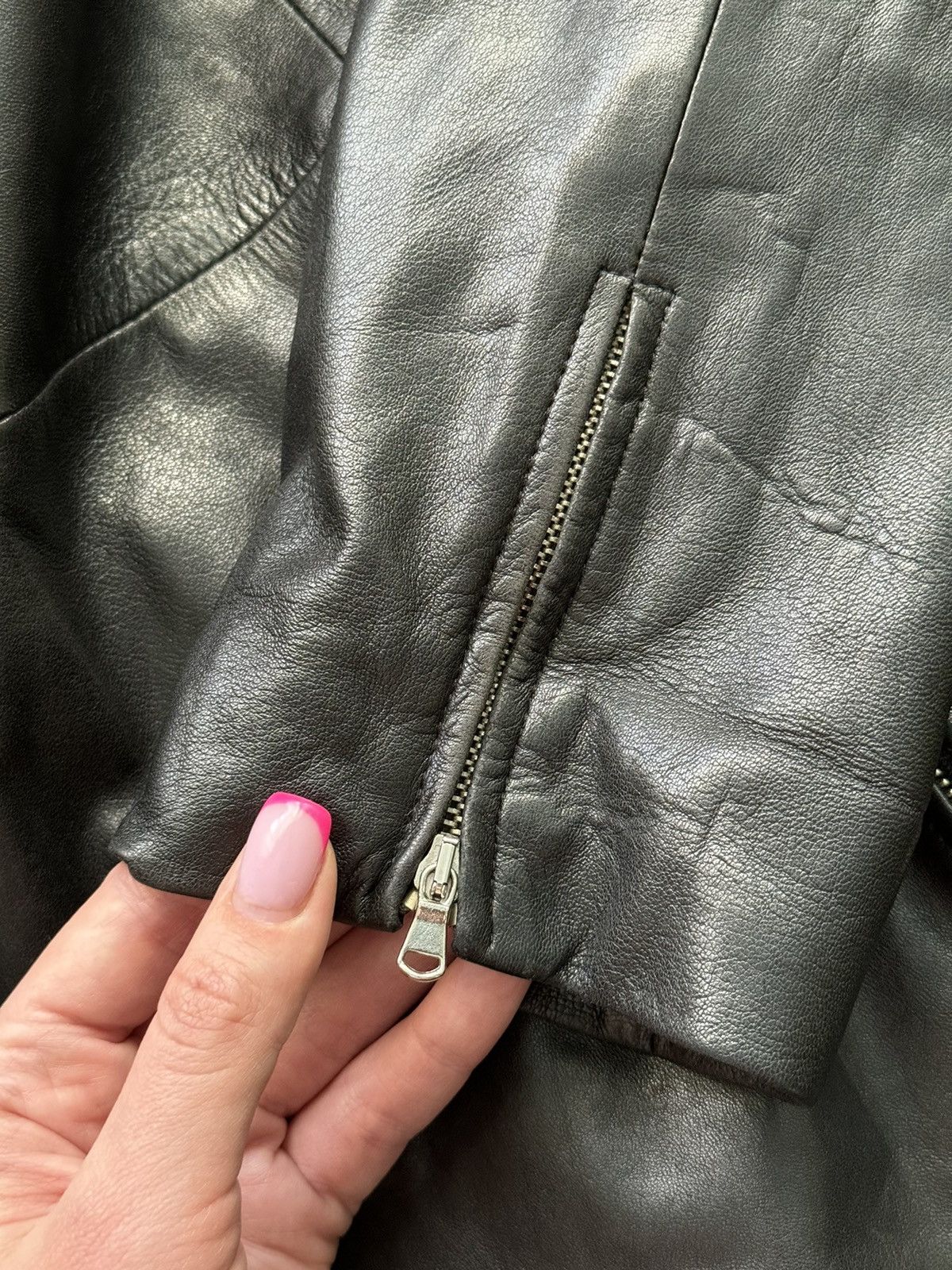 Versace Gianni Versace 90s archive real leather jacket Size M / US 6-8 / IT 42-44 - 5 Thumbnail