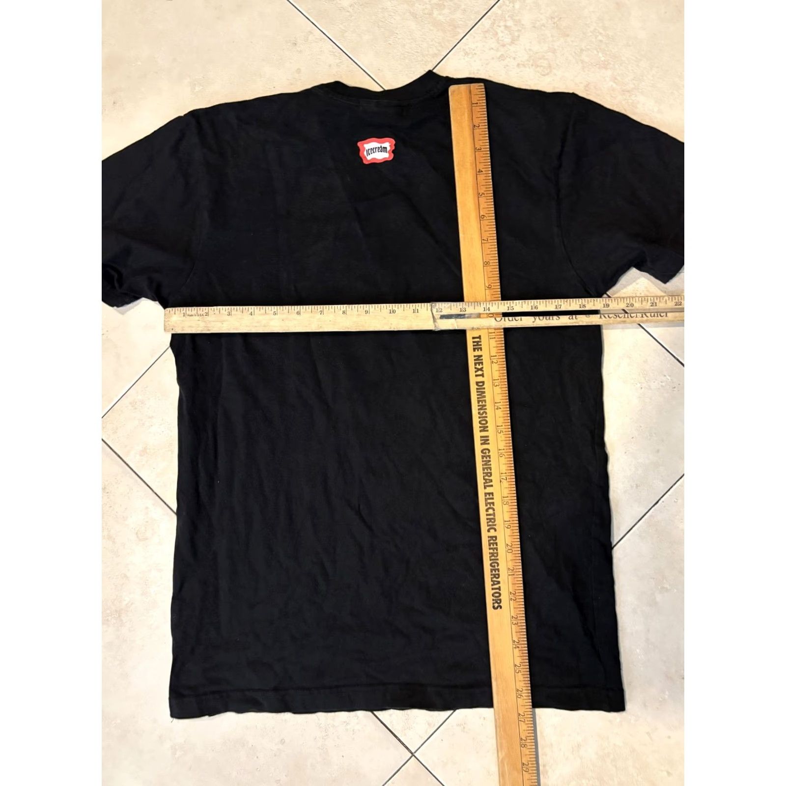 Vintage Icecream Shirt Mens M Black Drip Logo Arch Graphic Streetwear Tee Size US M / EU 48-50 / 2 - 5 Thumbnail