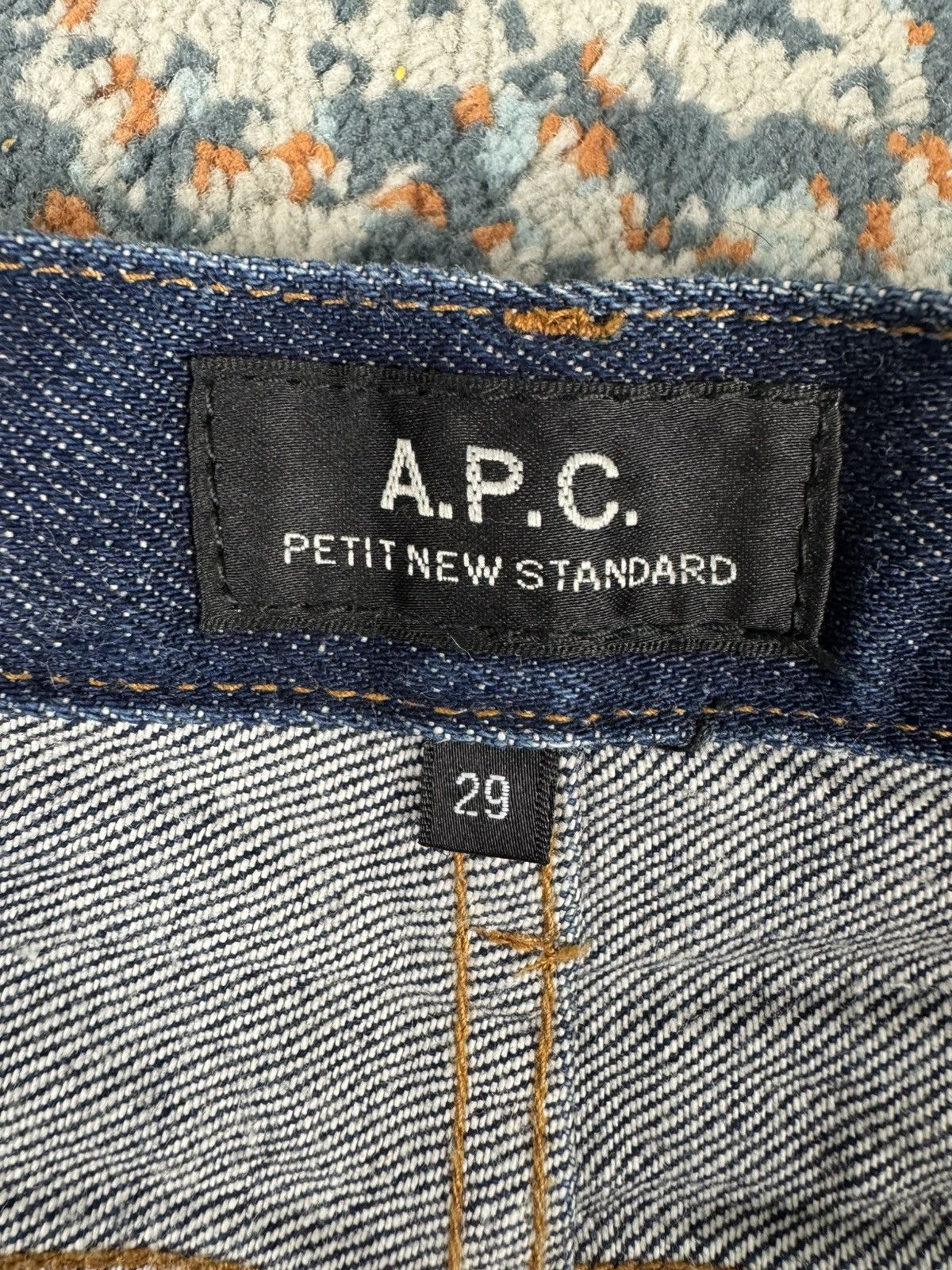 A.P.C. A.P.C Paris petit new standard selvedge denim slim skinny Size US 29 - 11 Thumbnail