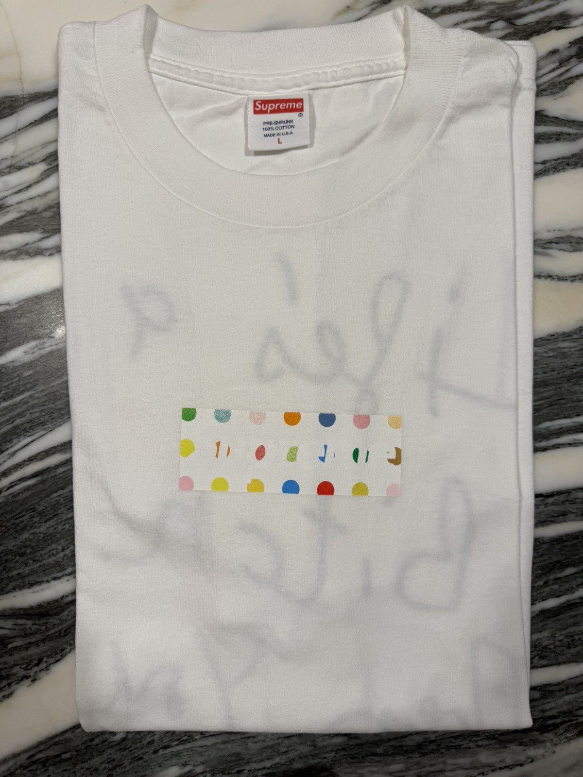 Damien Hirst × Supreme SUPREME DAMIEN HIRST BOX LOGO Size US L / EU 52-54 / 3 - 5 Thumbnail