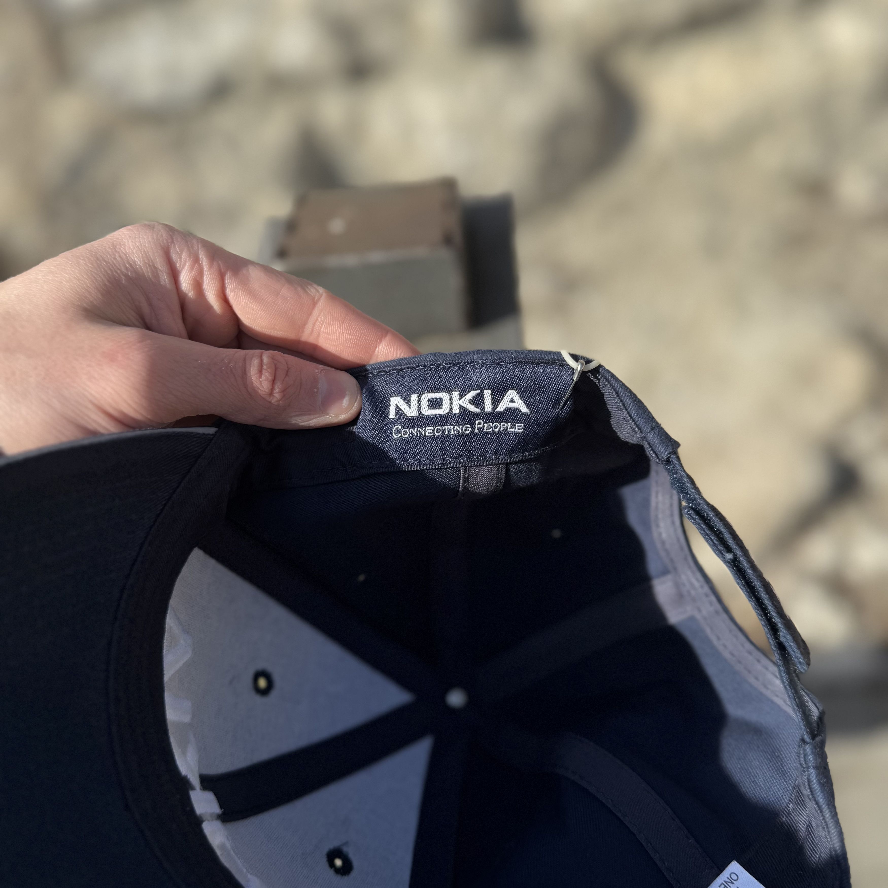 Apple Nokia 90s Vintage Cap Racing Hat Size ONE SIZE - 4 Thumbnail