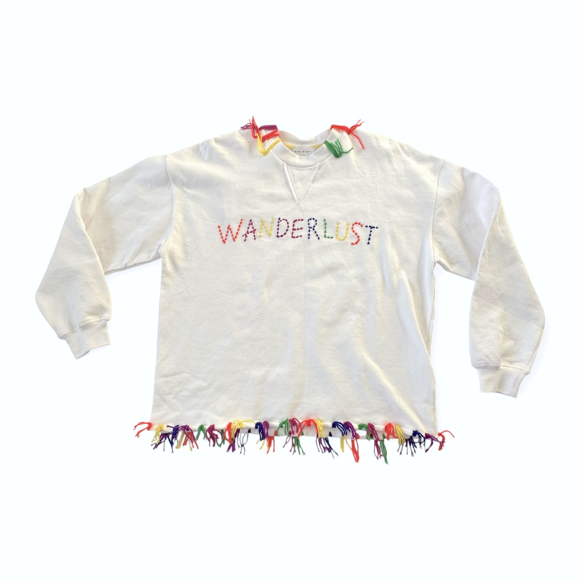 Mira Mikati MIRA MIKATI Sydney Embroidered Sweatshirt, Size 38 EU, New w Size S / US 4 / IT 40 - 1 Thumbnail