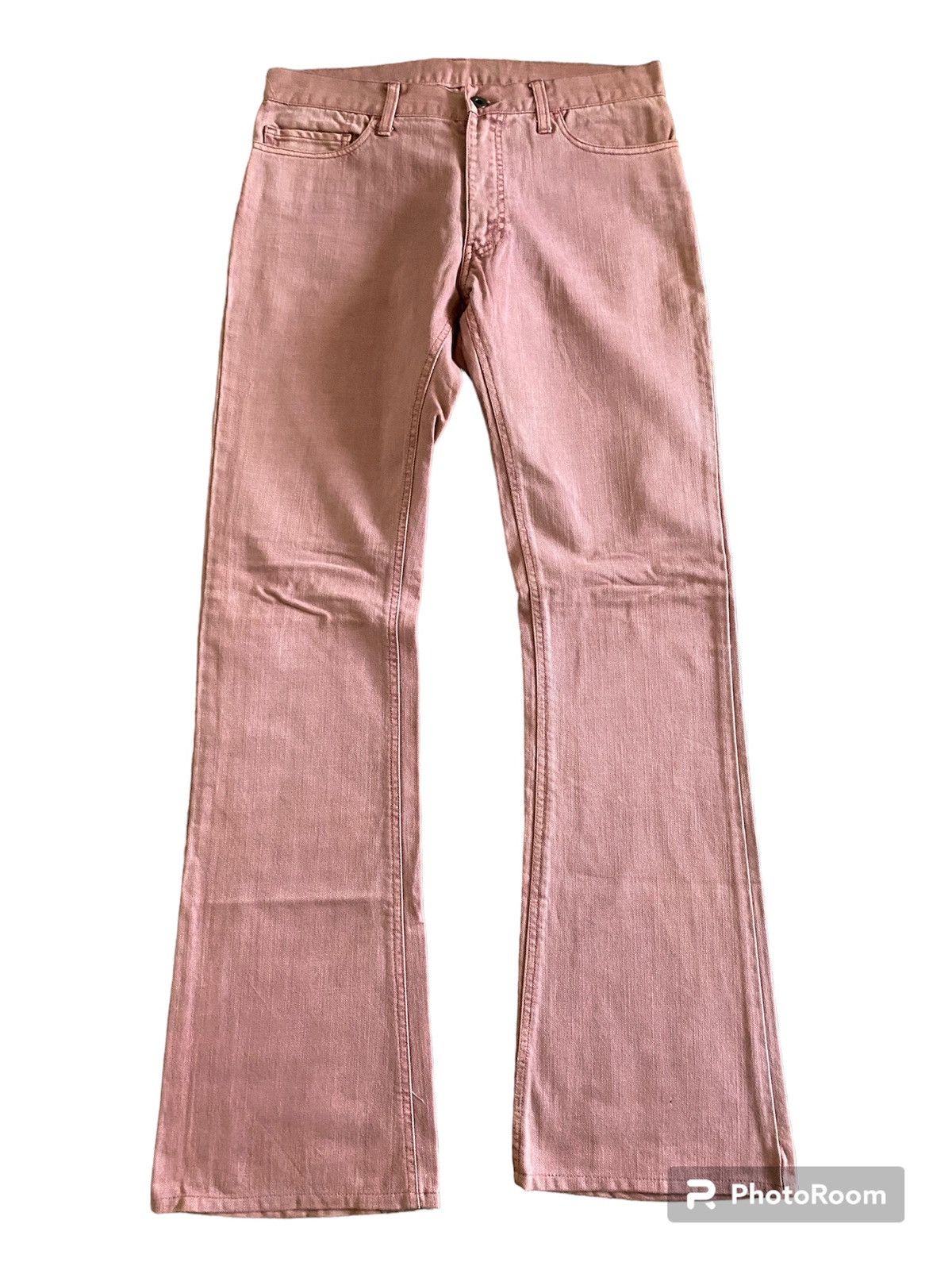 image of The Difference Rupert Super Flare Denim in Peach, Men's (Size 31)