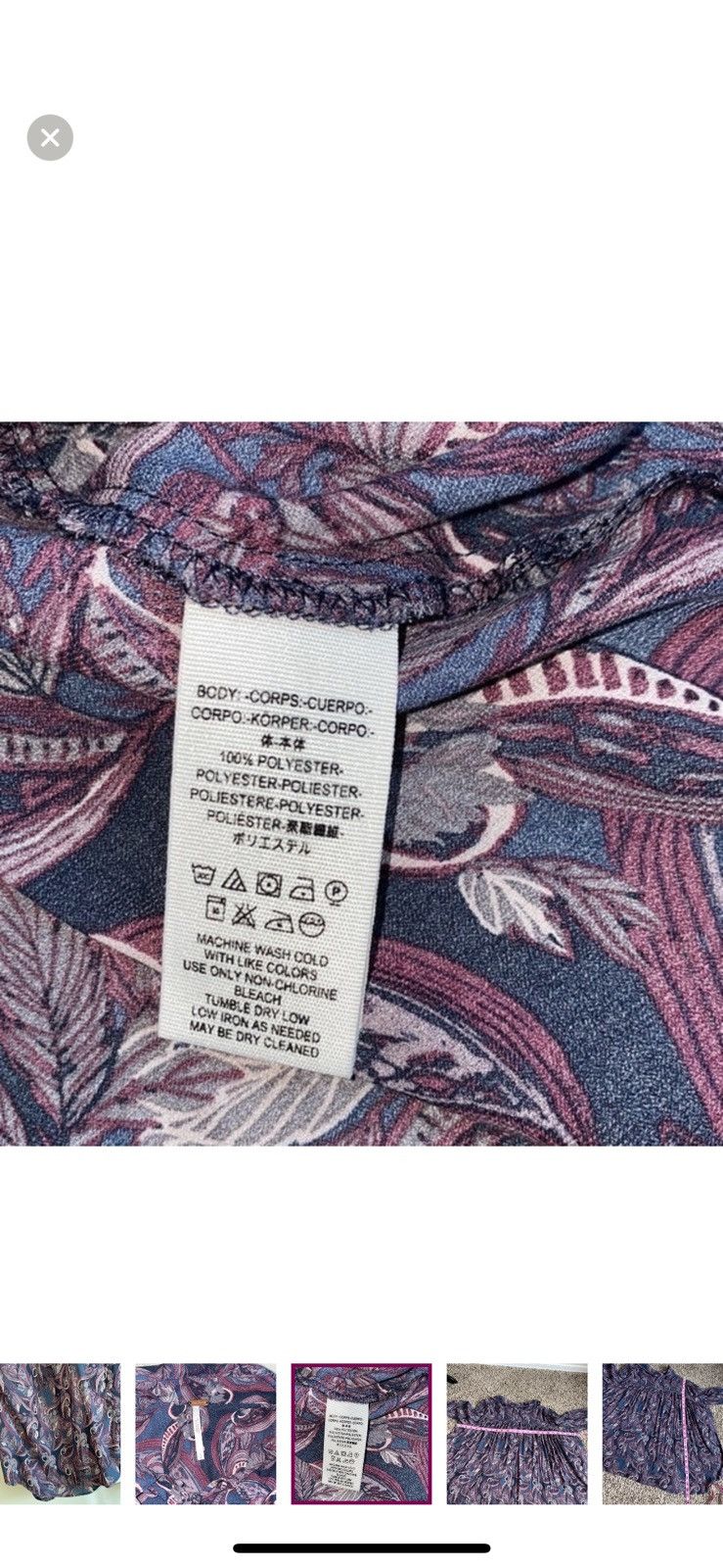Free People Free people small modern muse button down blouse Size S / US 4 / IT 40 - 6 Thumbnail