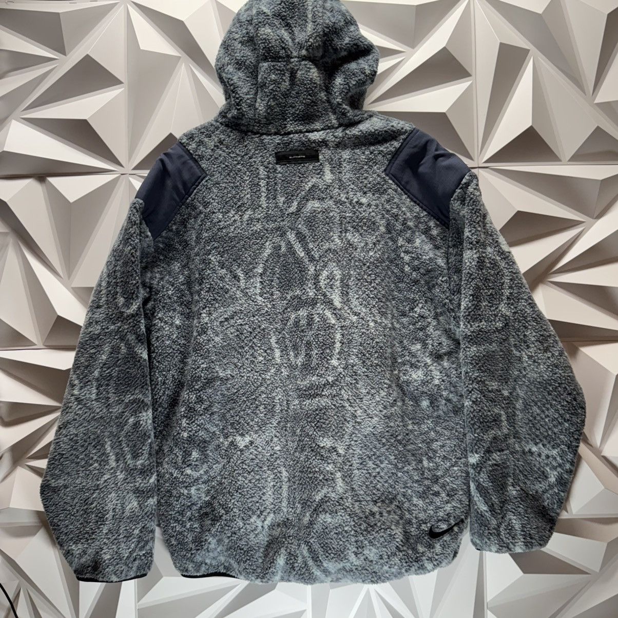 Nike ACG × Supreme Supreme X NIKE ACG Fleece Pullover Blue Snakeskin Size M Size US M / EU 48-50 / 2 - 2 Thumbnail