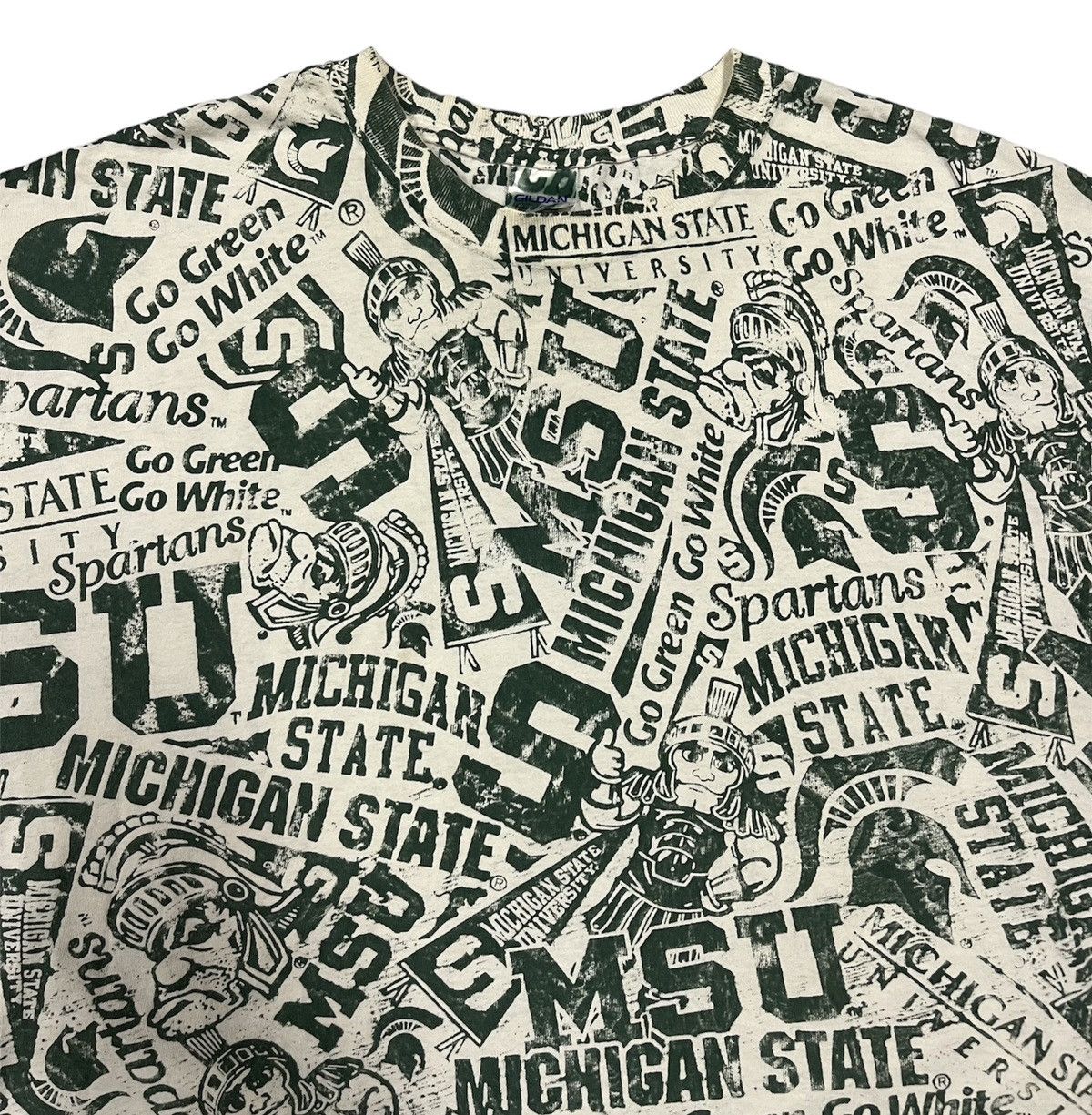 Vintage Vintage🔥y2k spartans michigan state ovp Size US XL / EU 56 / 4 - 2 Thumbnail