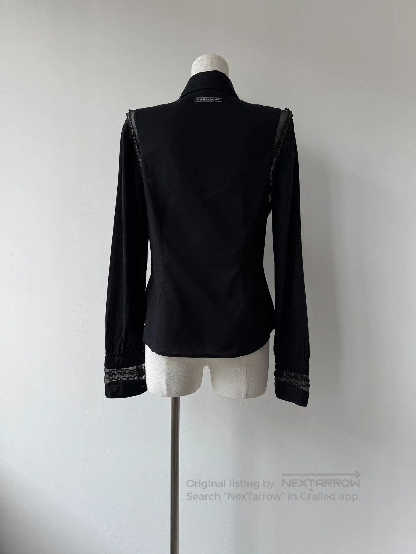 Other Jean Paul Gaultier Sheer Mesh Blouse. Size M / US 6-8 / IT 42-44 - 4 Thumbnail