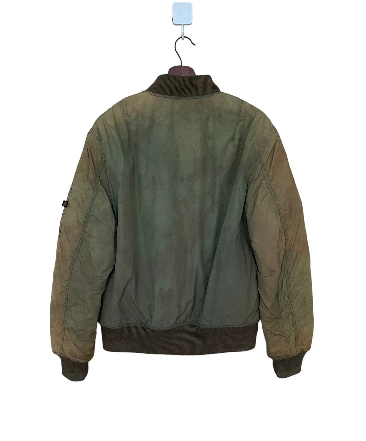 Alpha Industries Vintage Brand Alpha Industries Sun Faded Jacket 1990s Size US M / EU 48-50 / 2 - 2 Thumbnail
